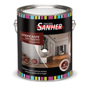 Vitrificante madera natural galon sanher