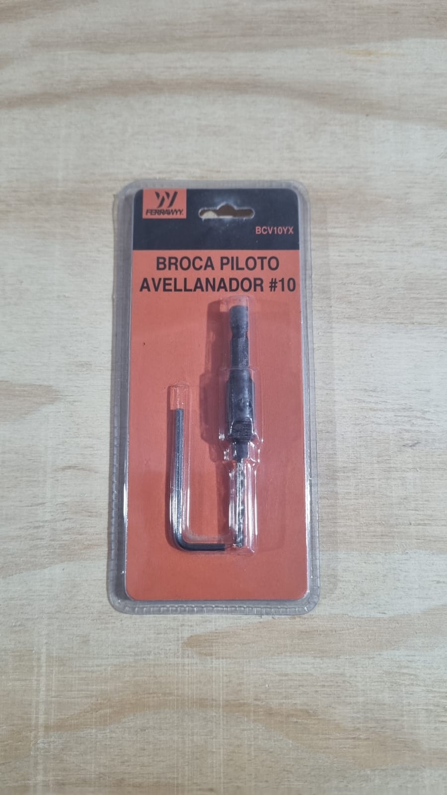 Broca piloto avellanador #10
