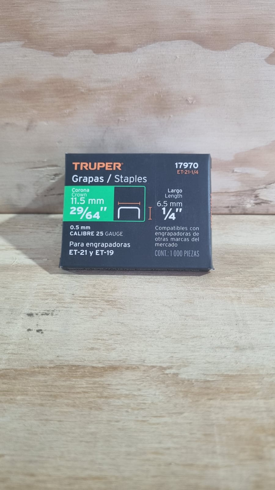 Grapas 11.5 x 6.5mm