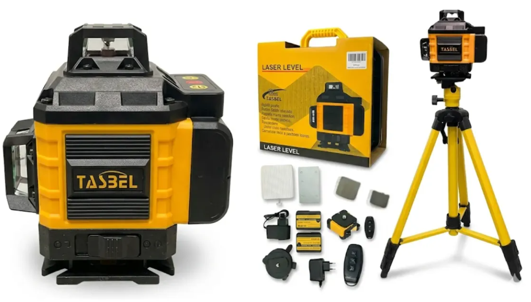 Nivel laser recargable multilínea 2 baterías
