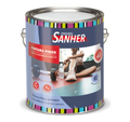 Pintura para piso base solvente gris galon sanher