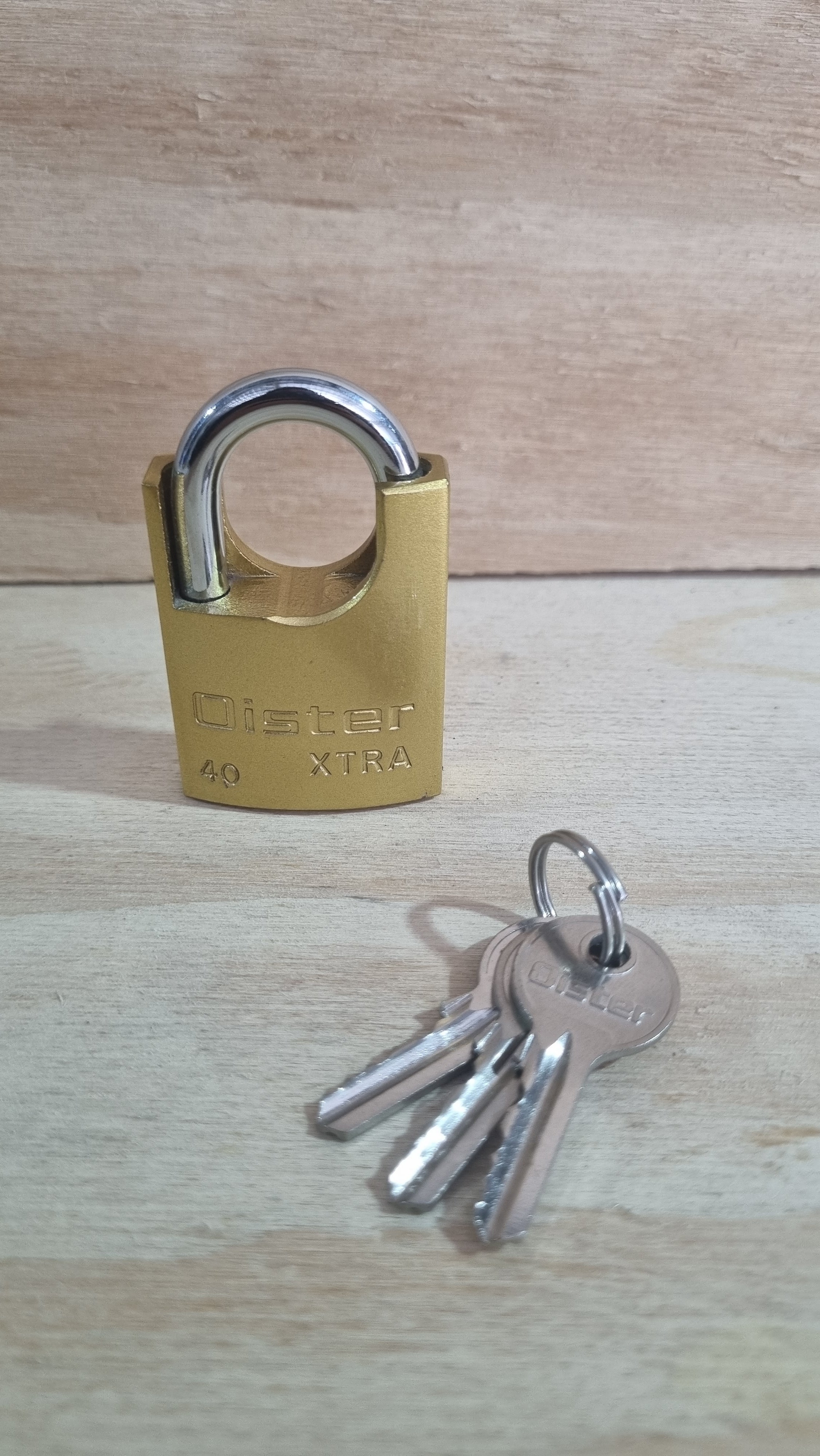 Candado hombro bronce 40mm