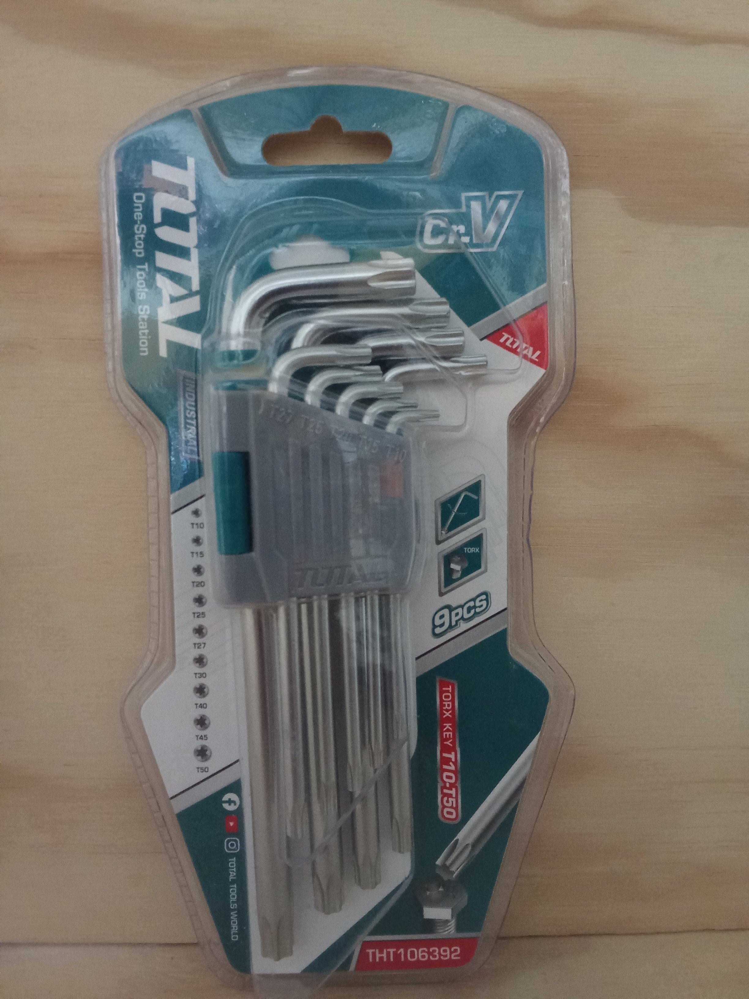 Juego Llave Hexagonal 9 Piezas