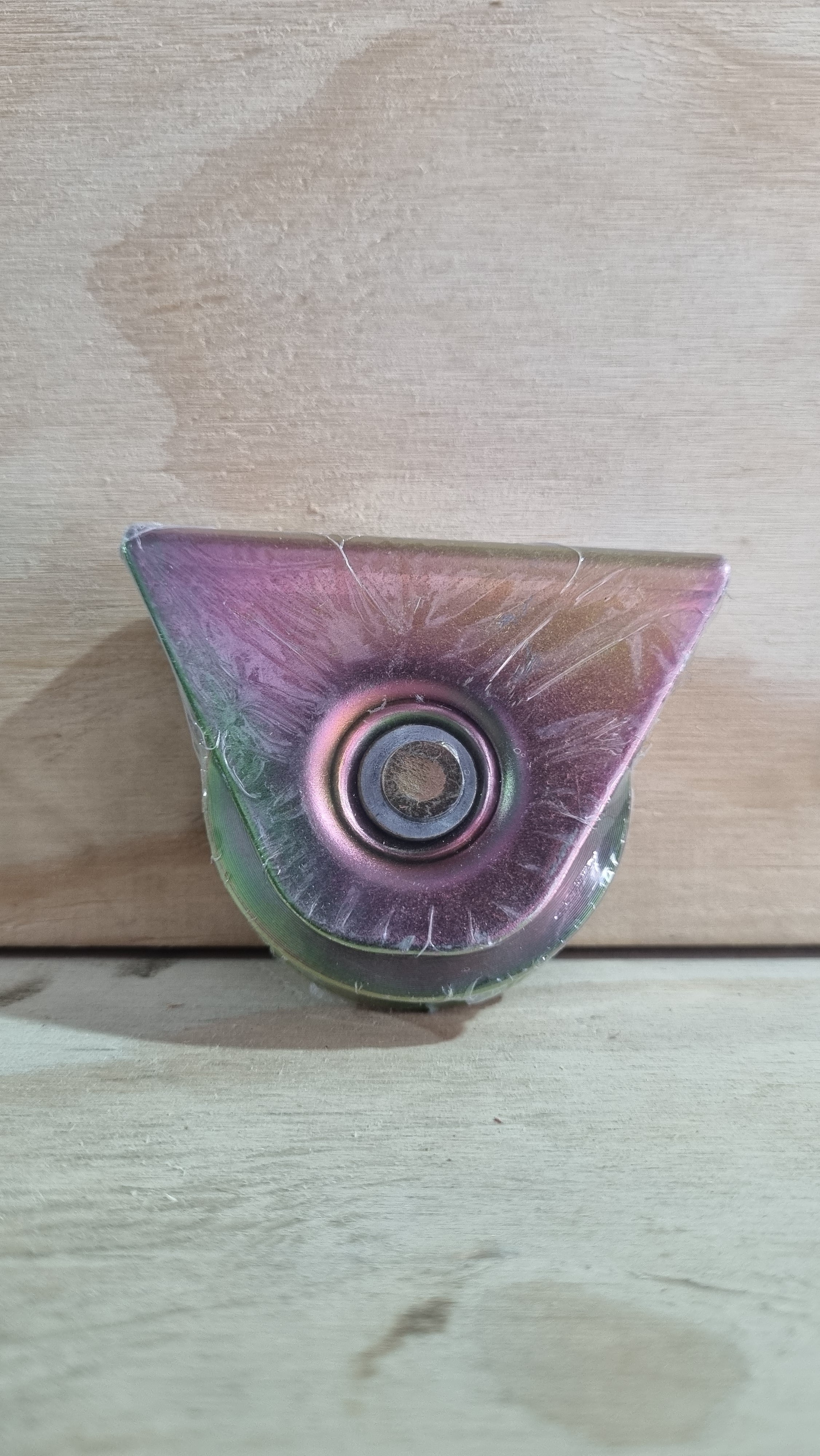 Rueda Portón Con Base 60mm