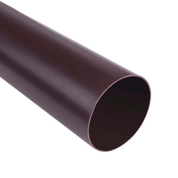 Tubo Bajada De Agua PVC 3.00Mts. Marrón