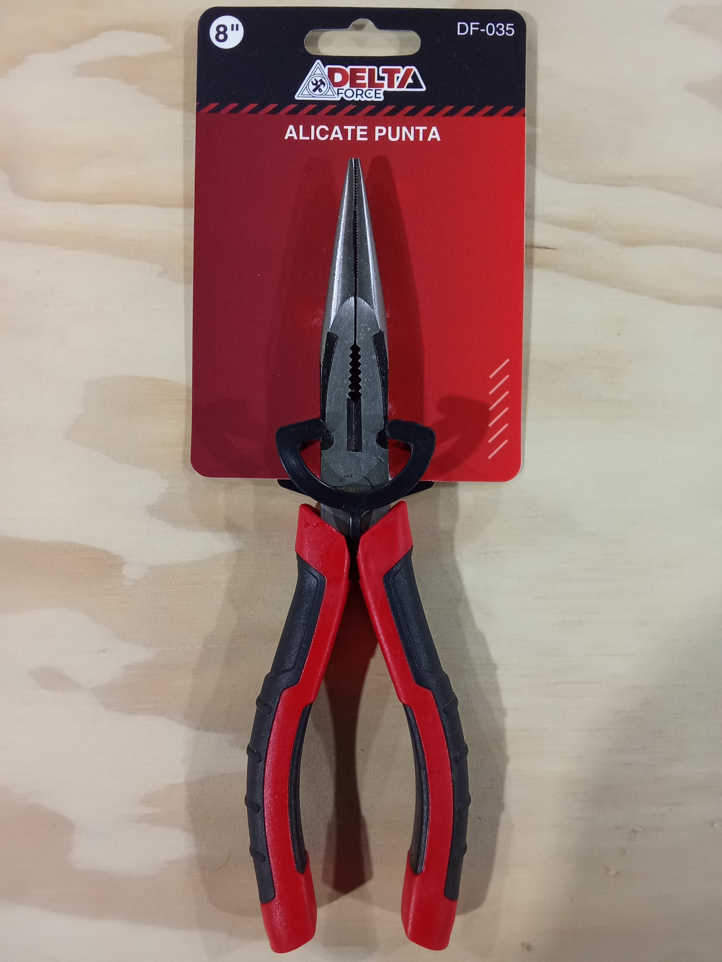 Alicate Punta 8" Delta Force