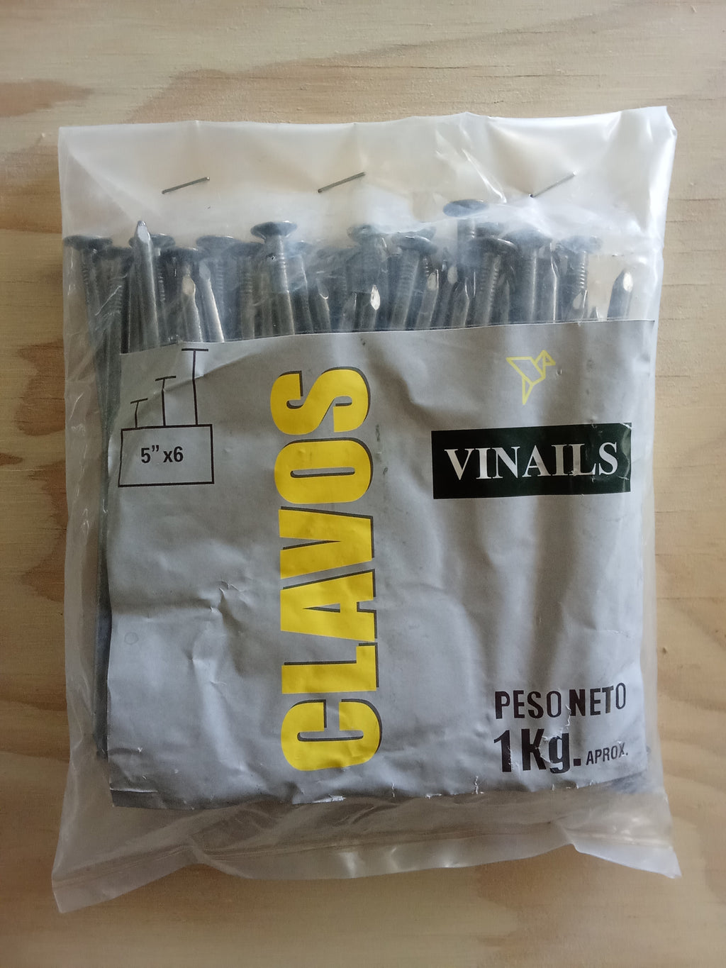 Clavo 5" x Bolsa 1Kg