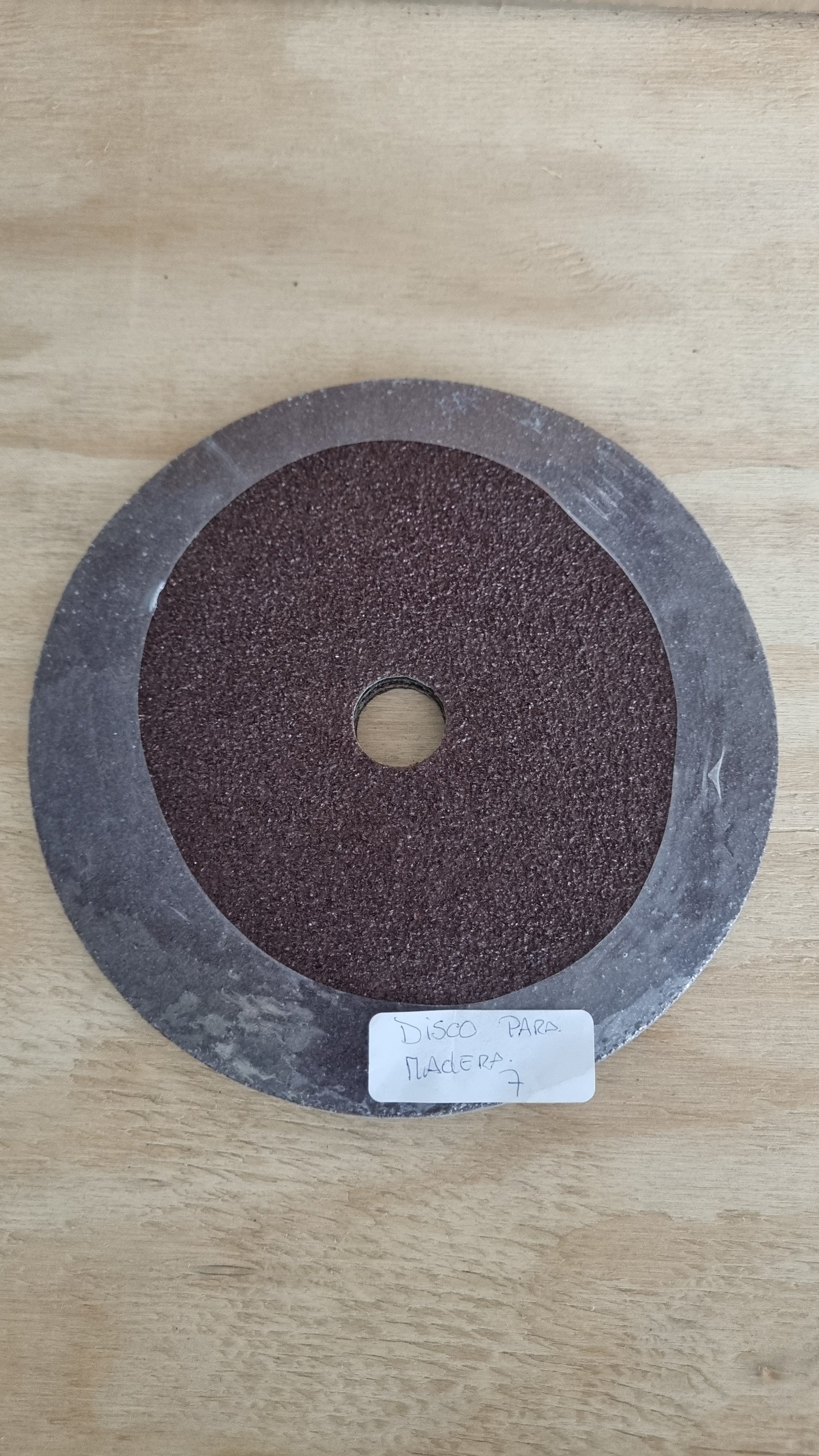 Disco Para Madera 7"