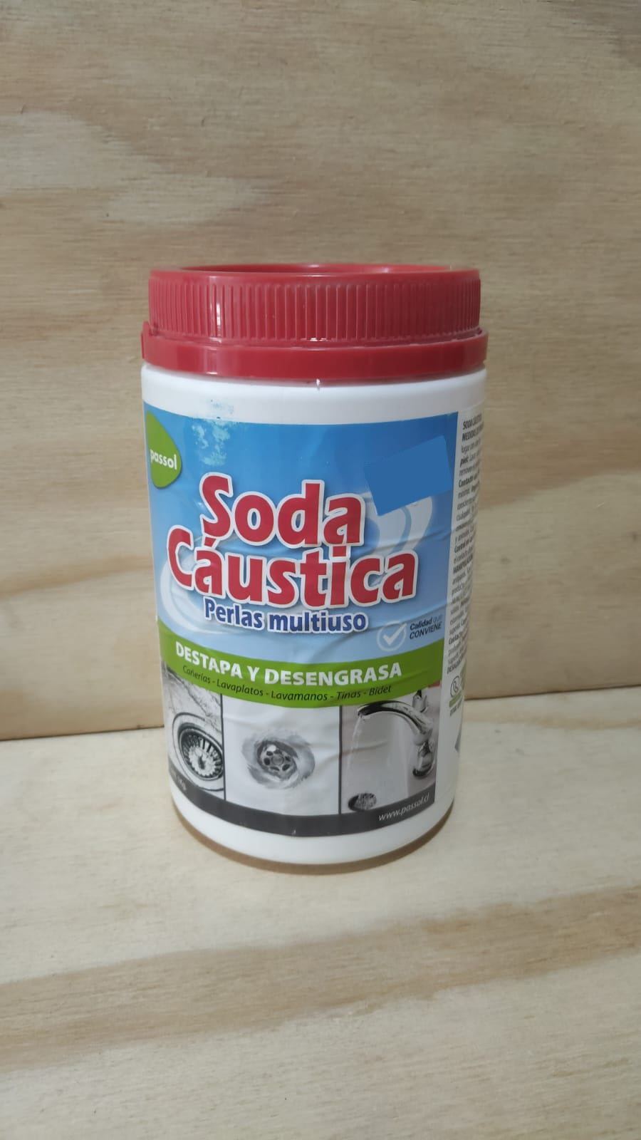 Soda cáustica 1kg