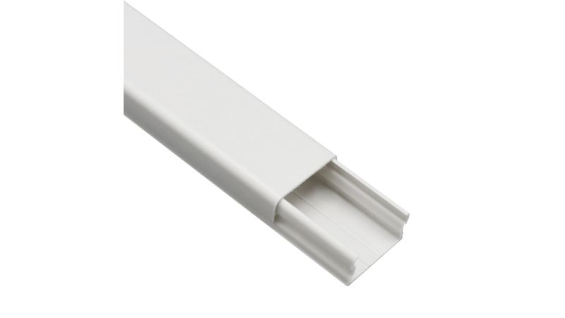 Canaleta Eléctrica 20x10x2000mm Blanca