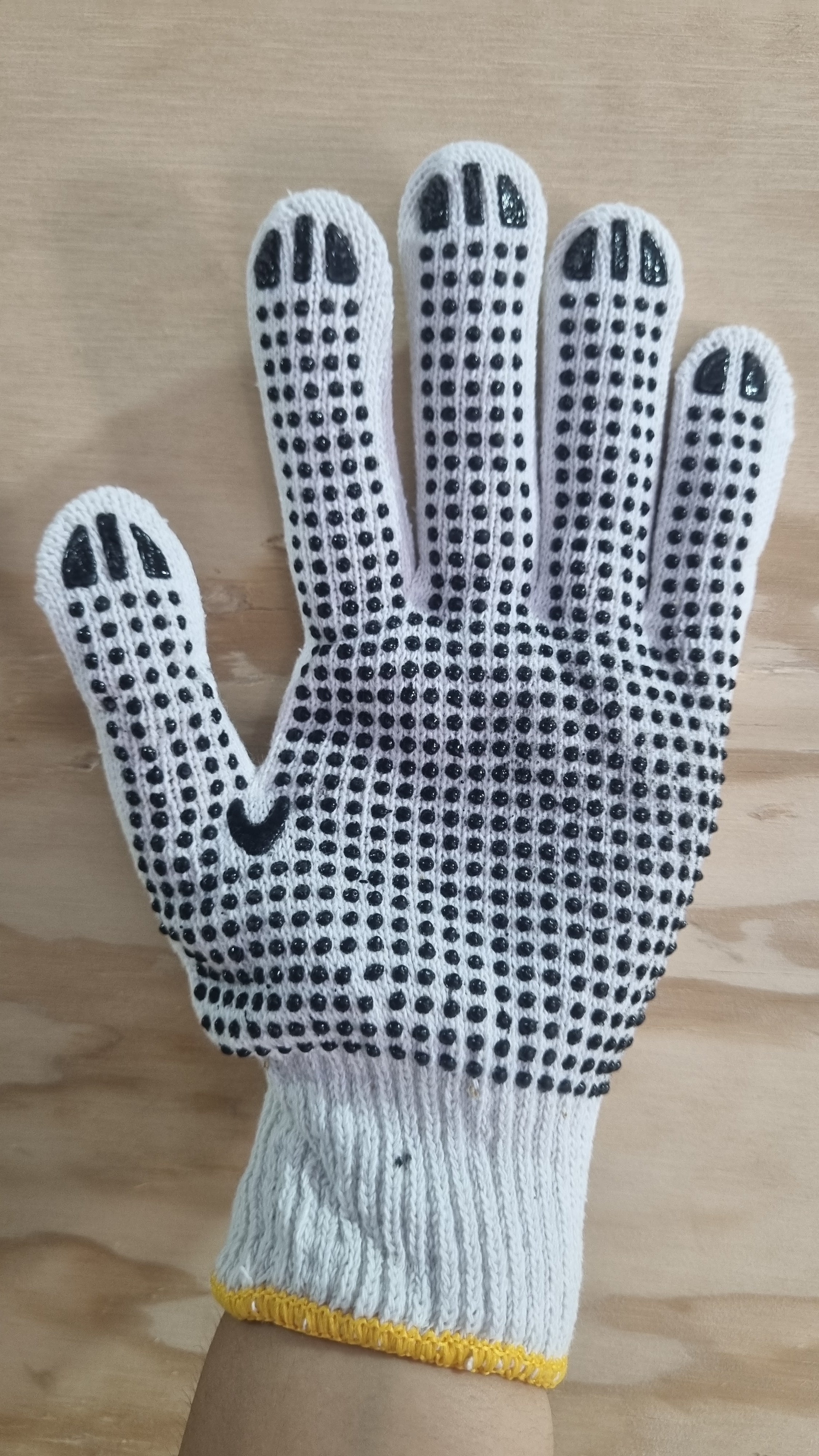 Guantes Tejidos Con Puntos