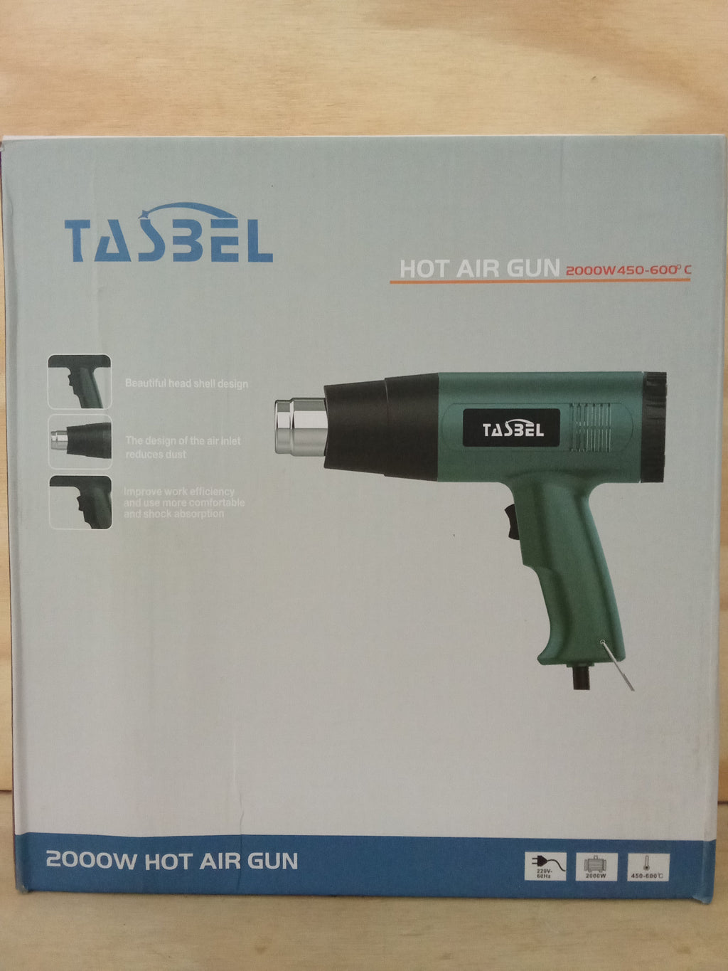 Pistola De Calor 2000W 450-600C°