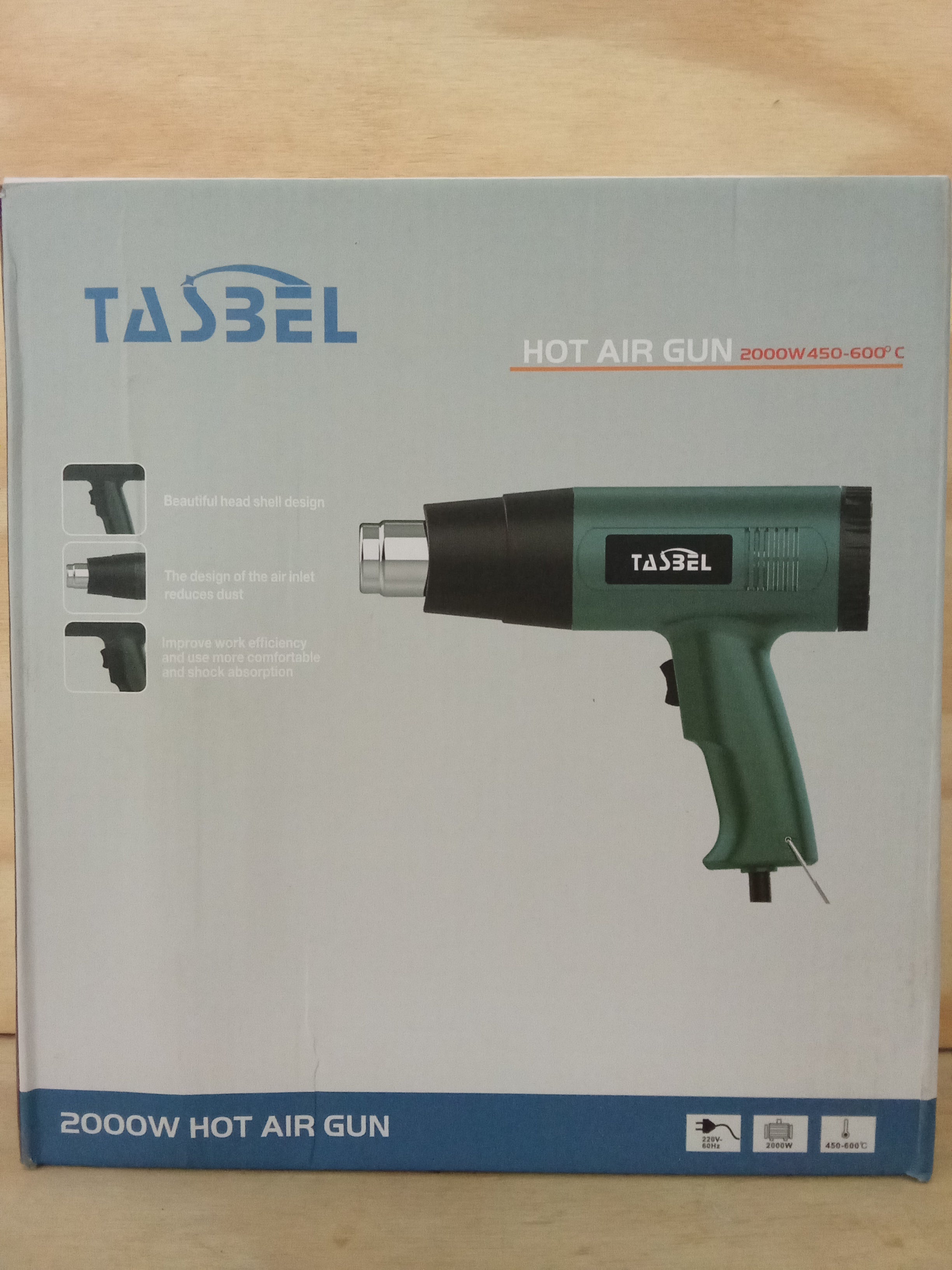 Pistola De Calor 2000W 450-600C°