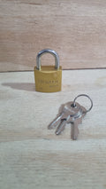 Candado bronce 25mm