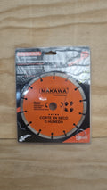 Disco Diamantado Segmentado Corte En Seco o Húmedo 7"