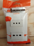 Toma Corriente Doble - 10A-250V