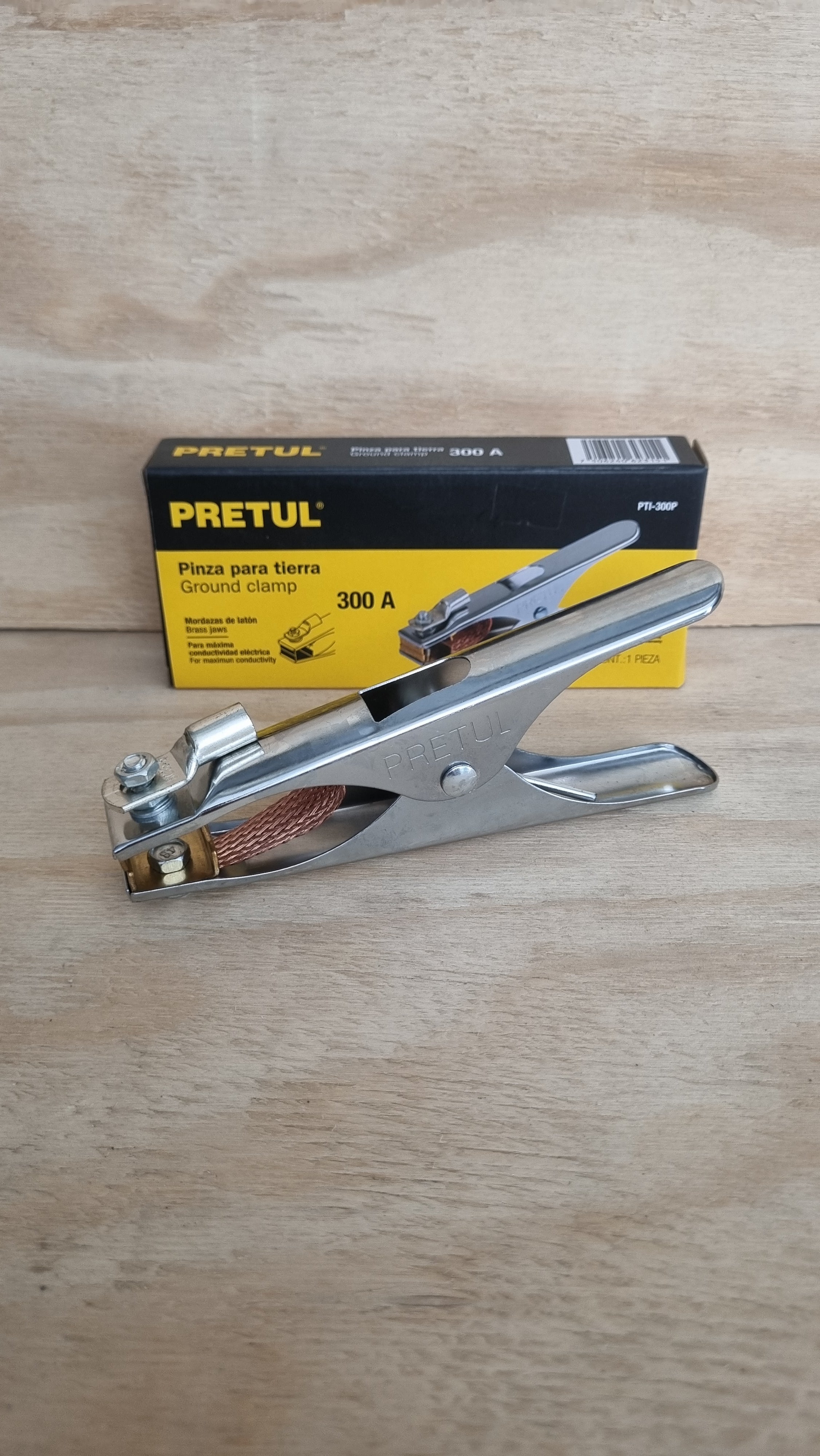 Pinza Para Tierra 300A