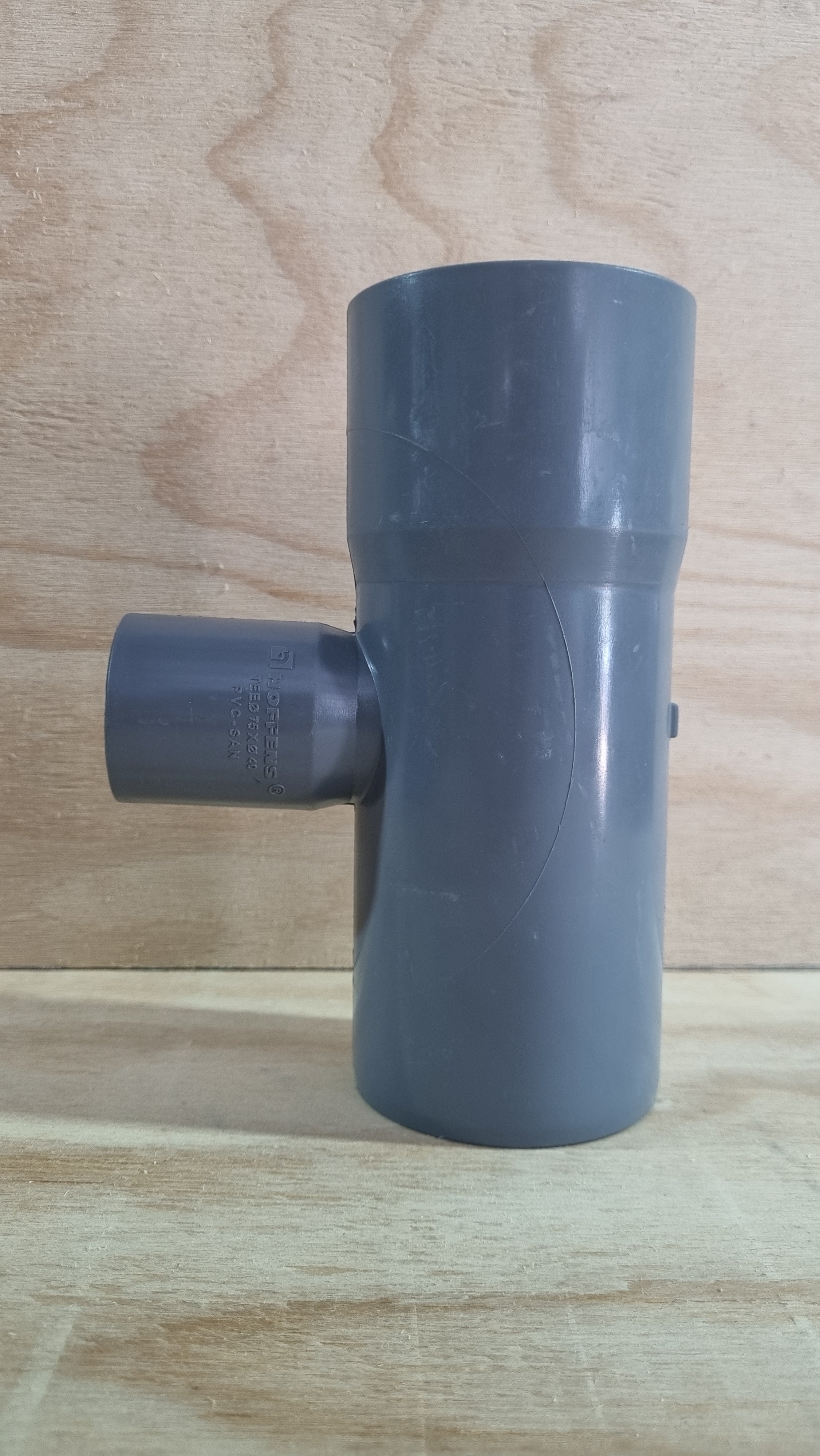 PVC Tee 75 x 40 mm