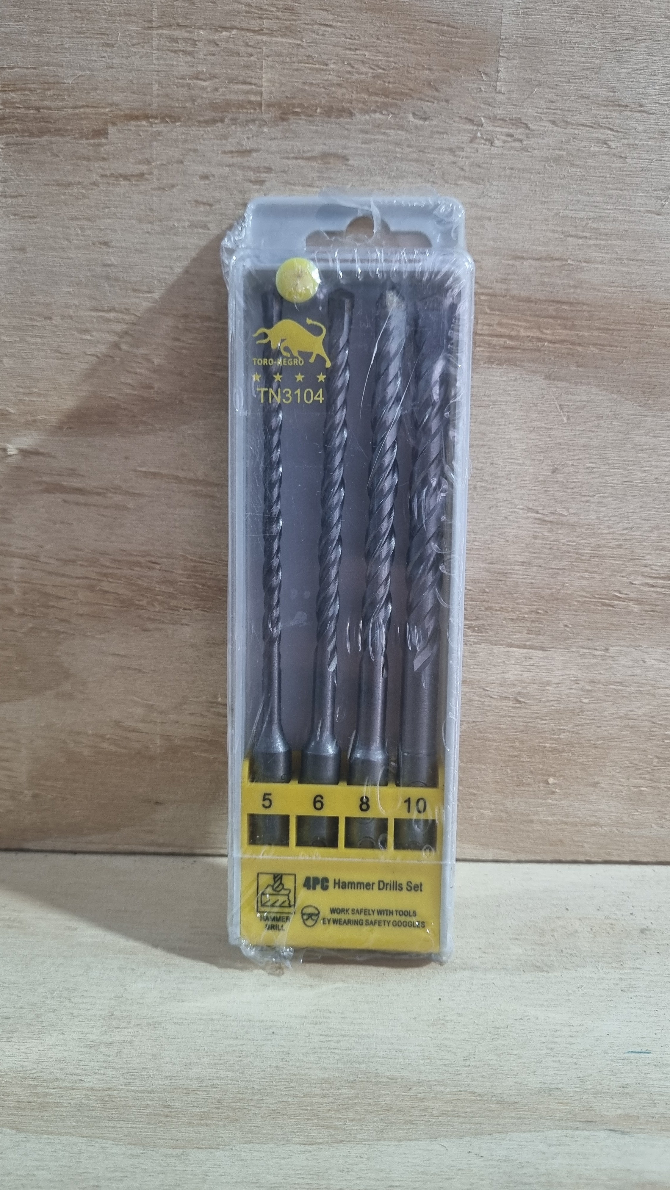 Set de brocas 4 unidad