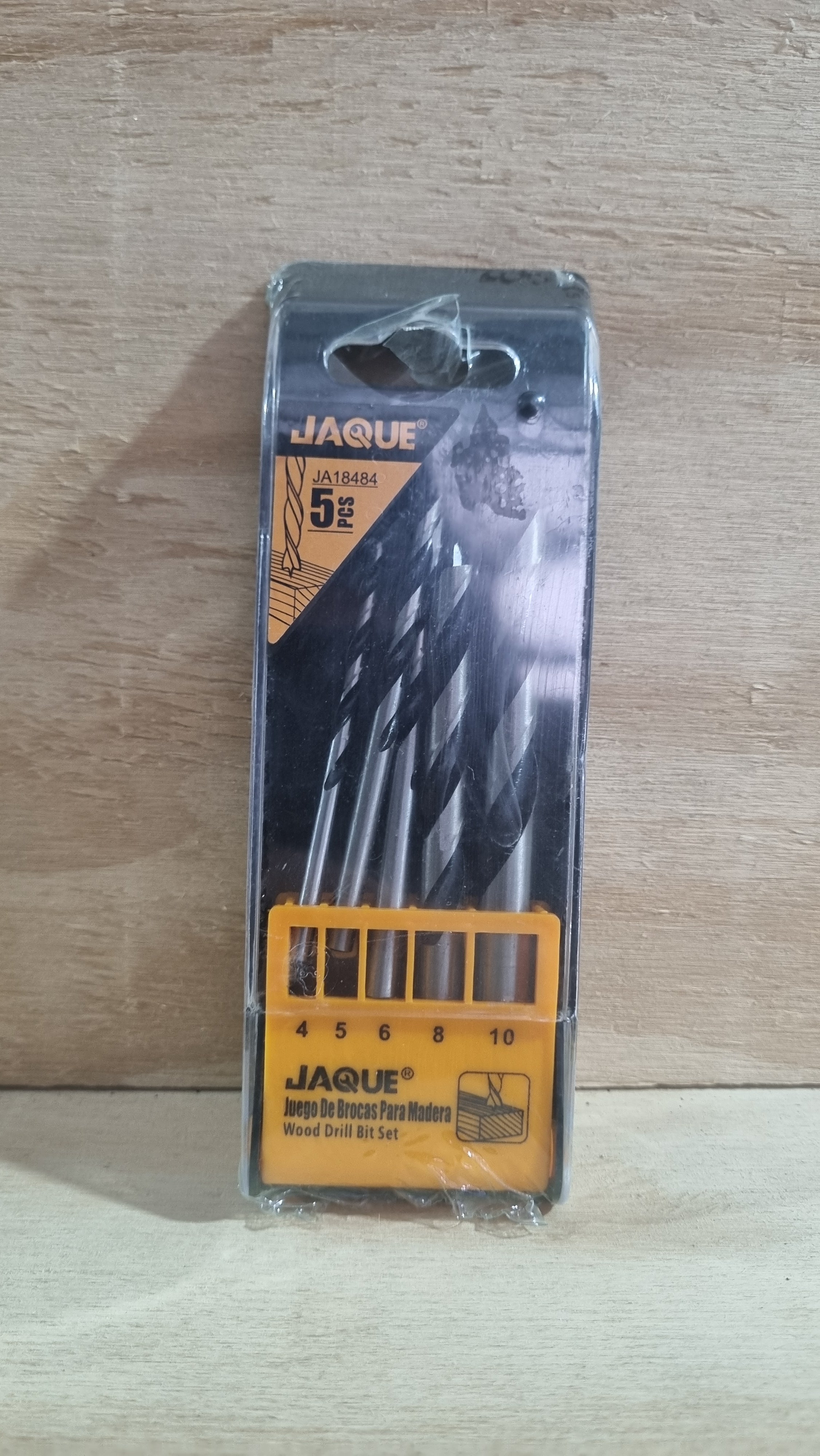 Juego de brocas para madera 5 piezas