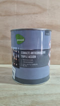 Esmalte Anticorrosivo Triple Acción  Gris - 1/4  Galón
