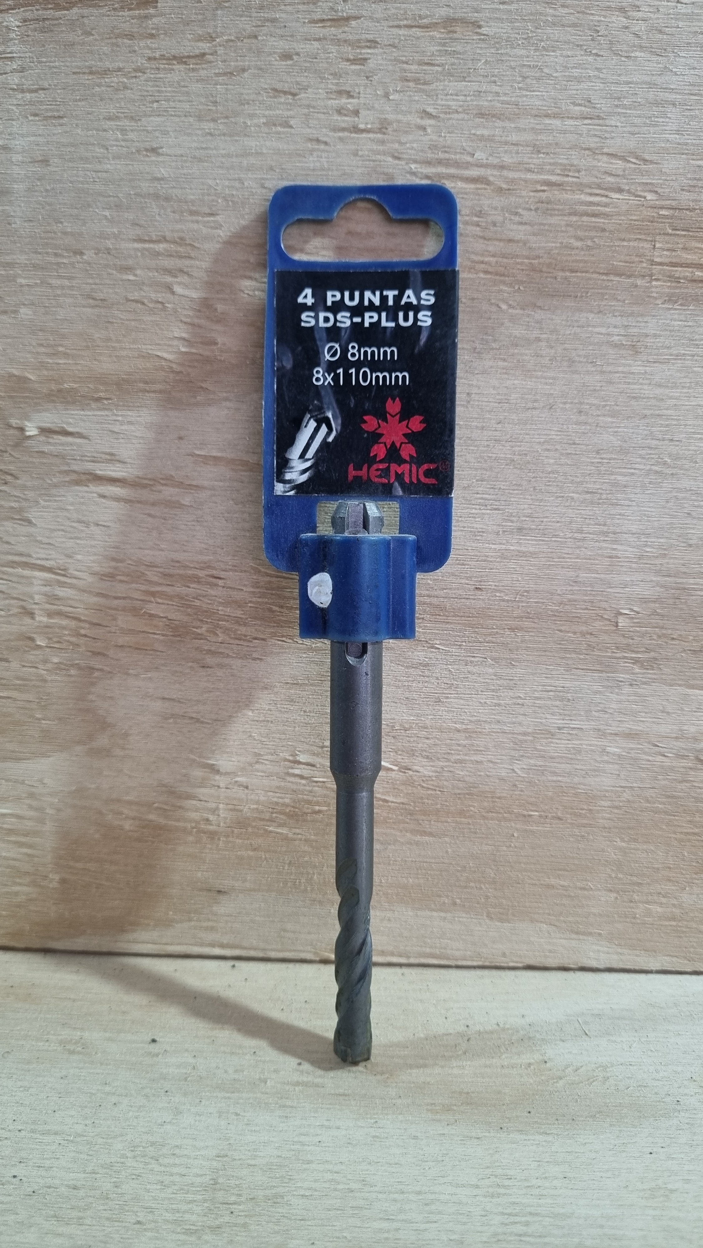 Broca de 4 puntas 8mm
