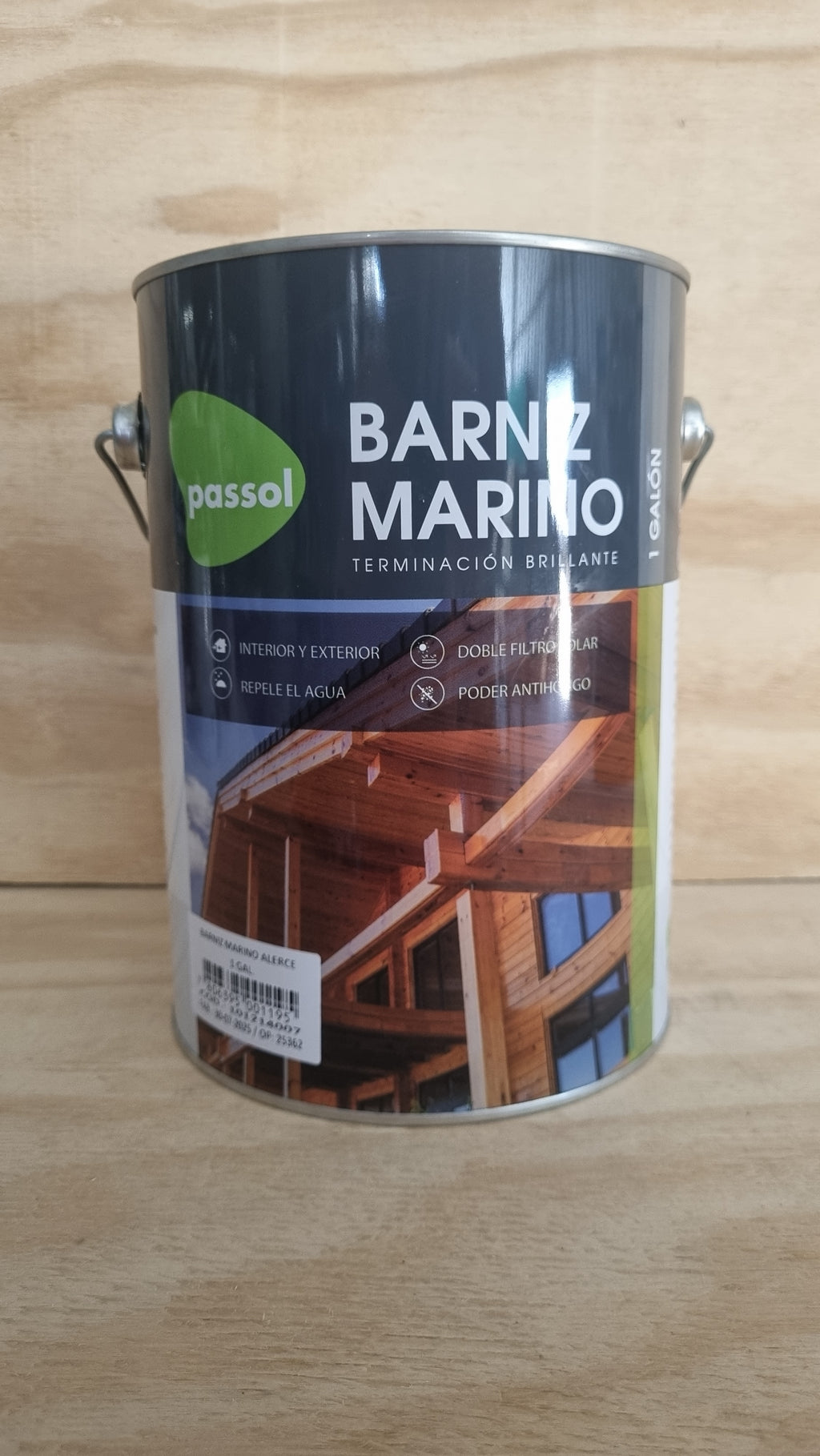 Barniz Marino Alerce - 1 Galón