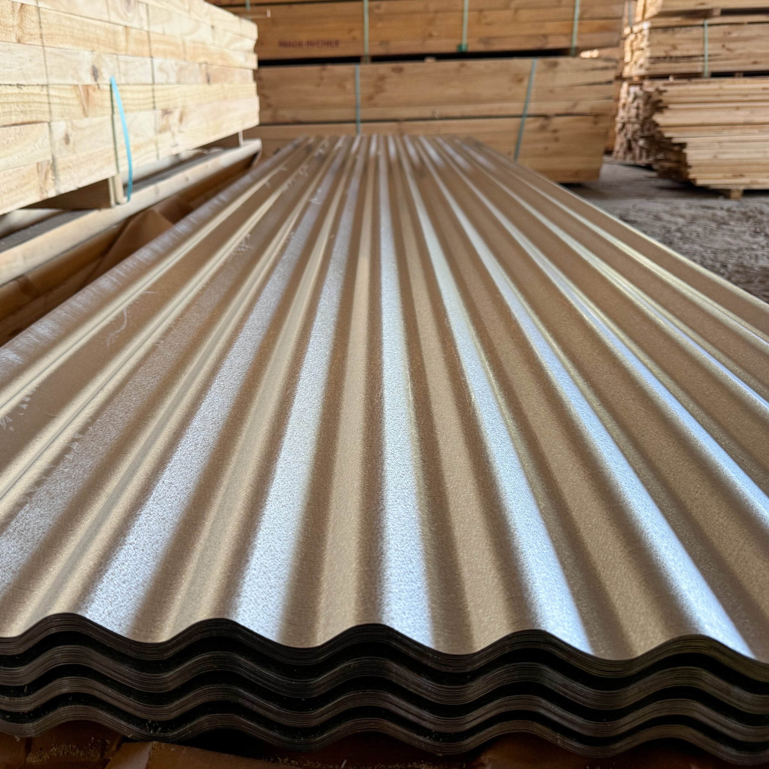 Zinc Alum Acanalado 0.35X2.5