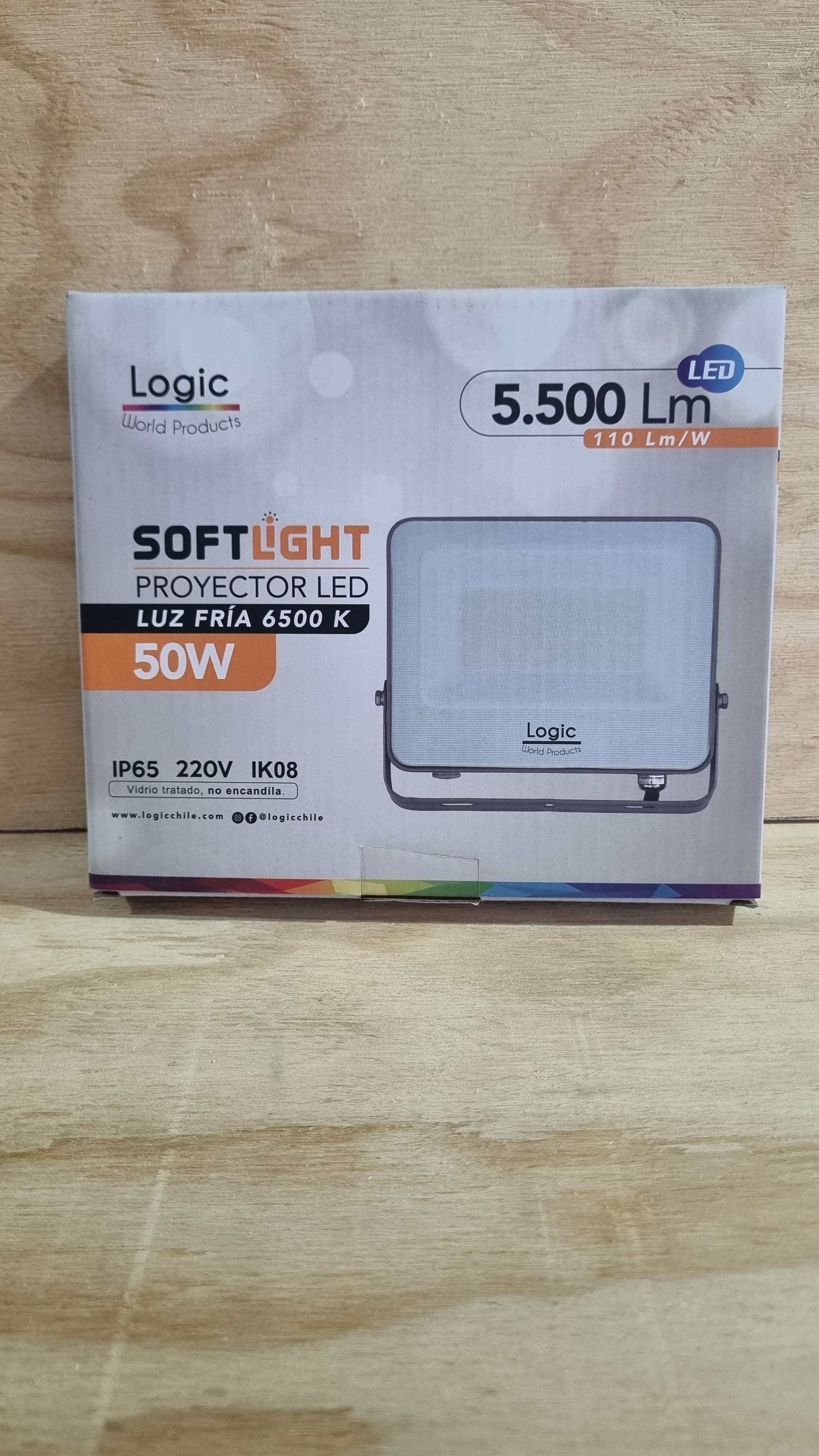 Proyector de luz fría 50w