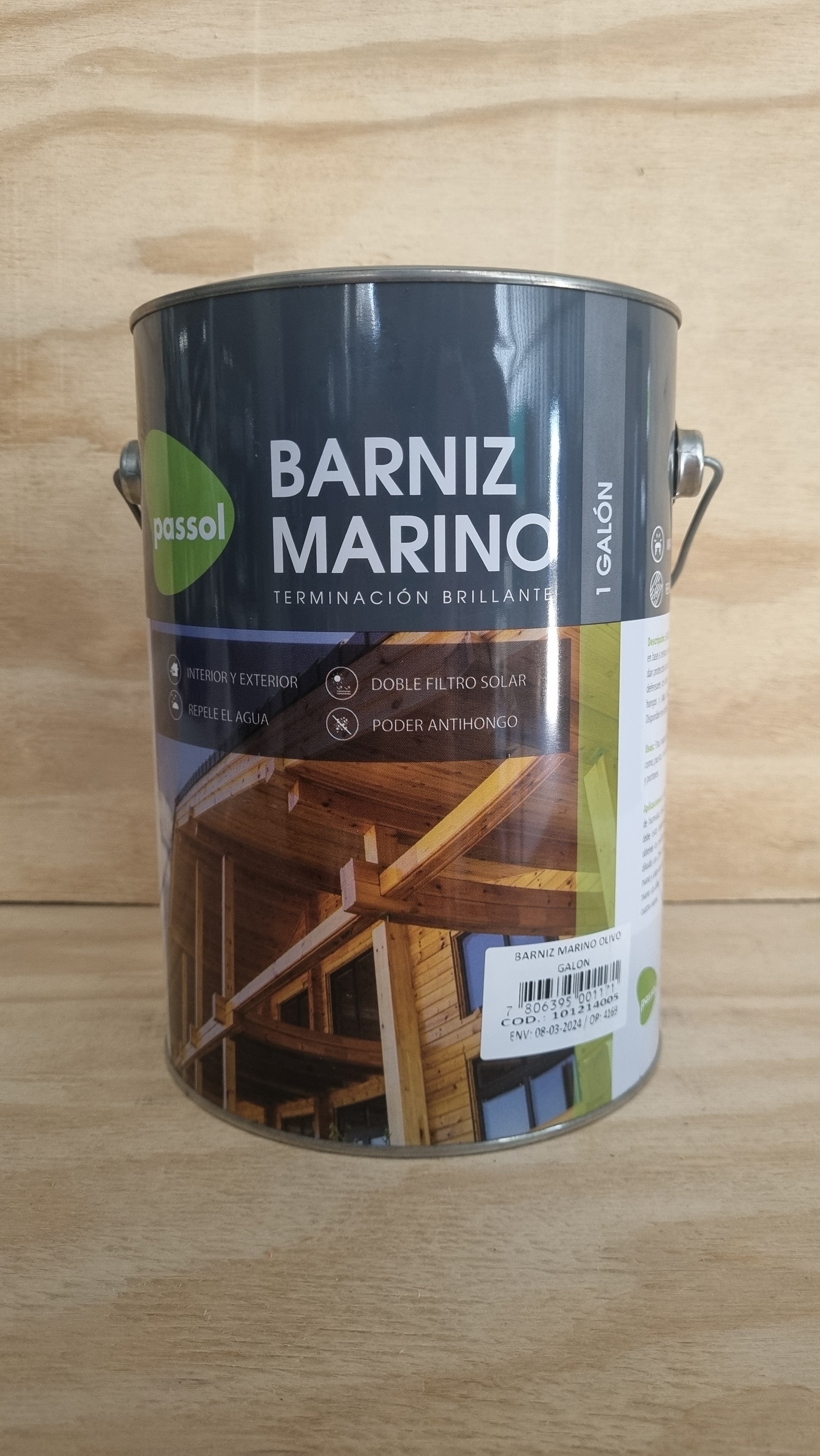 Barniz Marino Olivo - 1 Galón