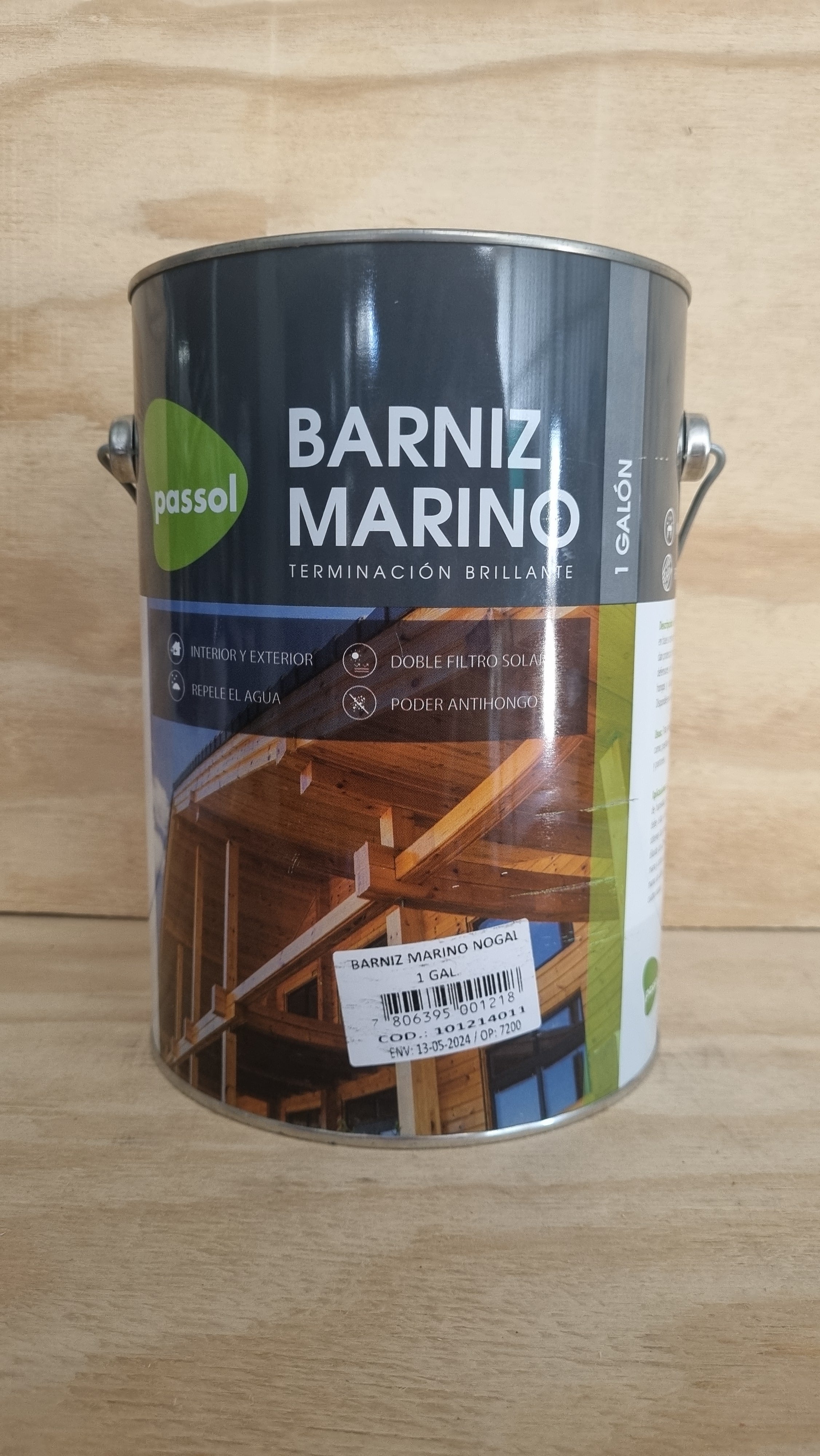 Barniz Marino Nogal - 1 Galón