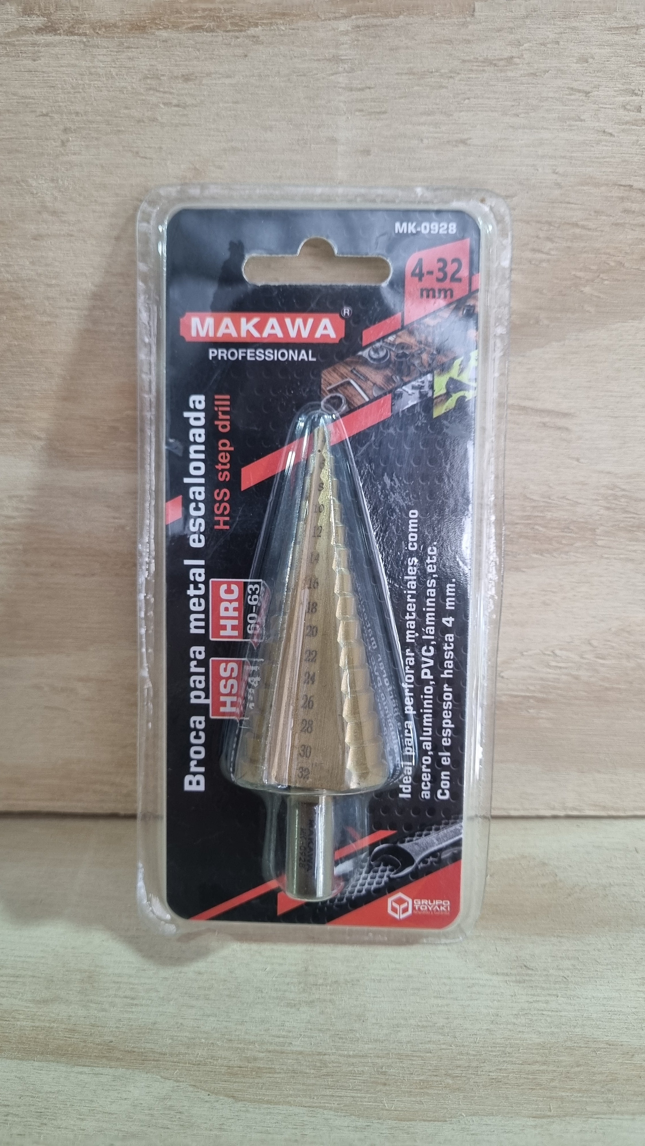Broca para metal escalonada 4-32mm