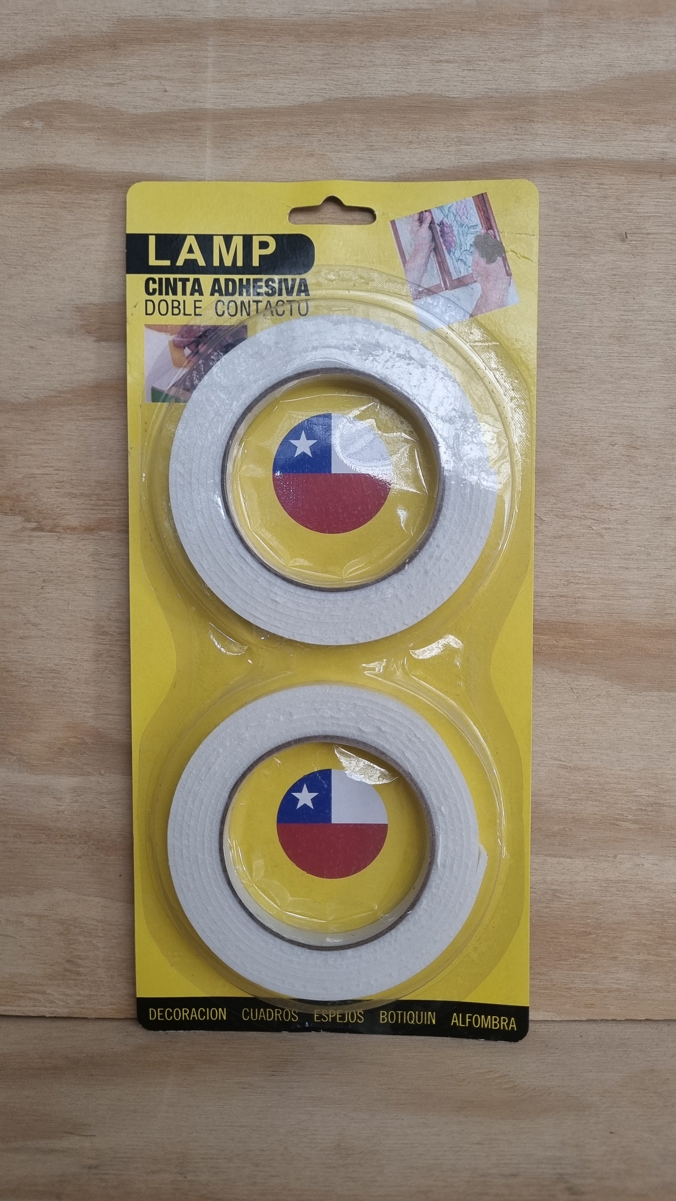 Cinta adhesiva Doble Contacto
