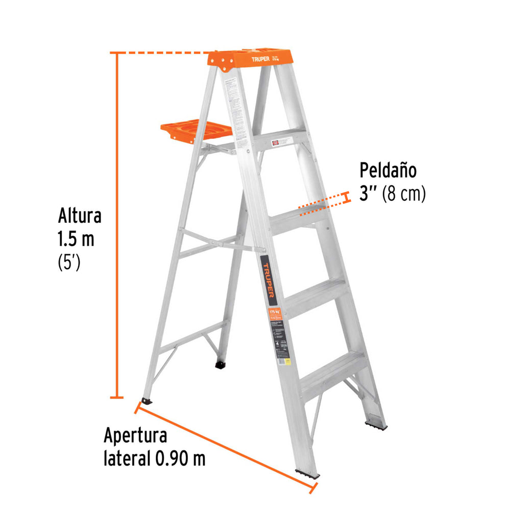 Escala 4 Escalones - Truper
