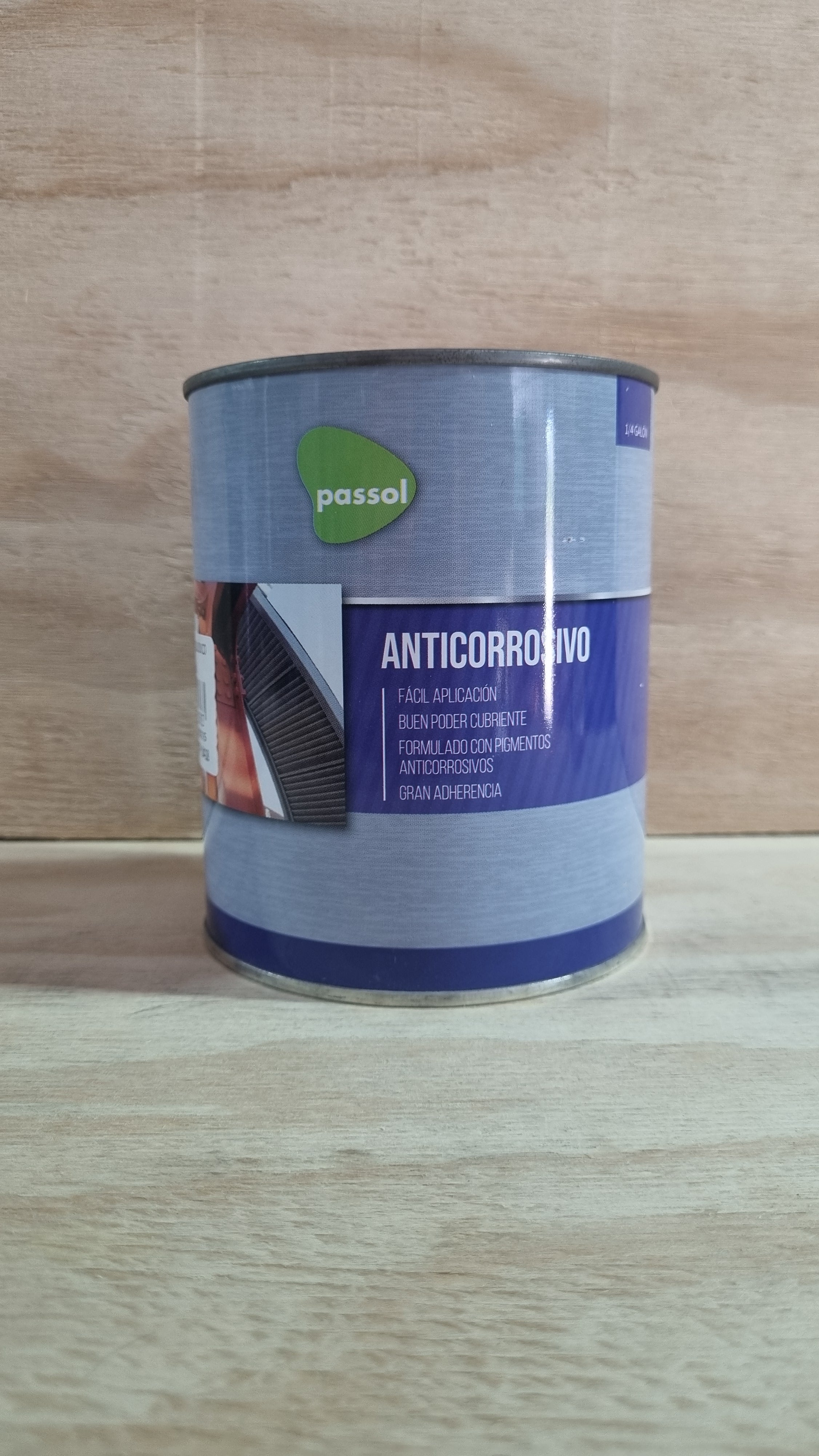 Anticorrosivo Alquidico Gris - 1/4 Galón