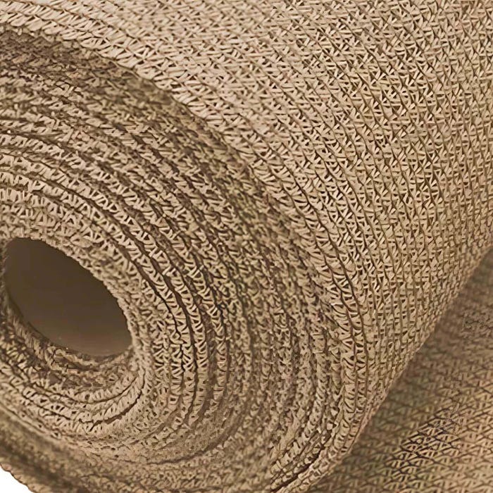 Malla Raschel Beige 80% Ancho 2.10Mts
