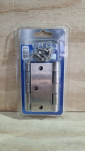 Bisagras de Acero 3.5" x 3.5" x 2mm - Gris - 3 Unidades