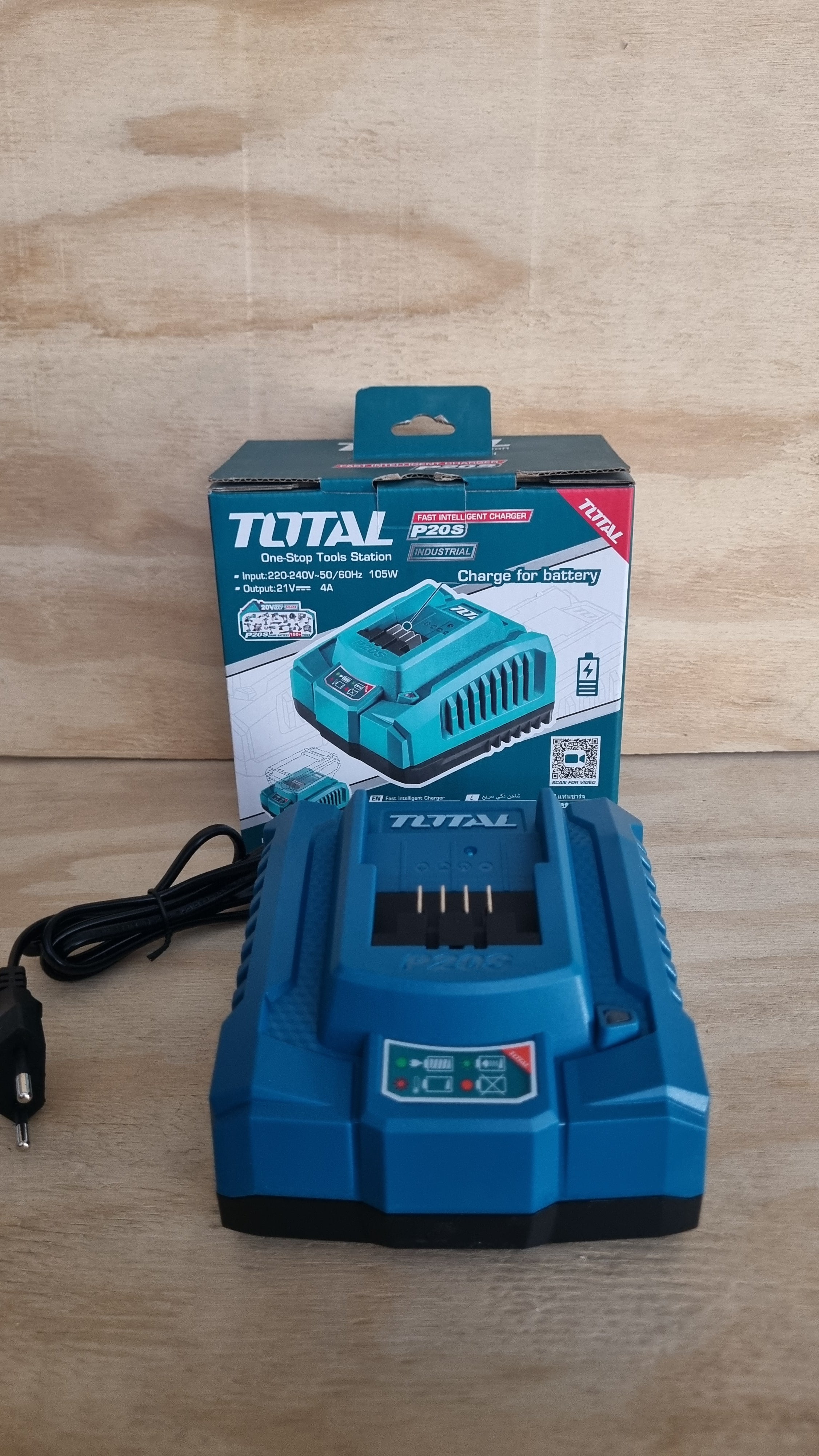 Cargador Rápido inteligente 220-240V