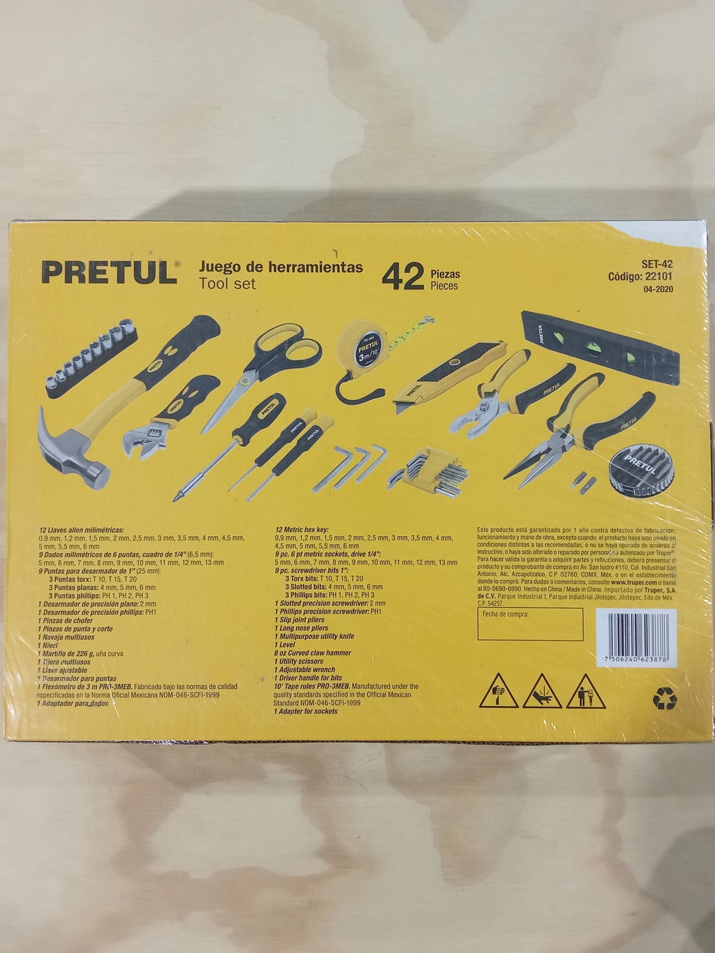 Set Herramientas 42Pcs - Pretul