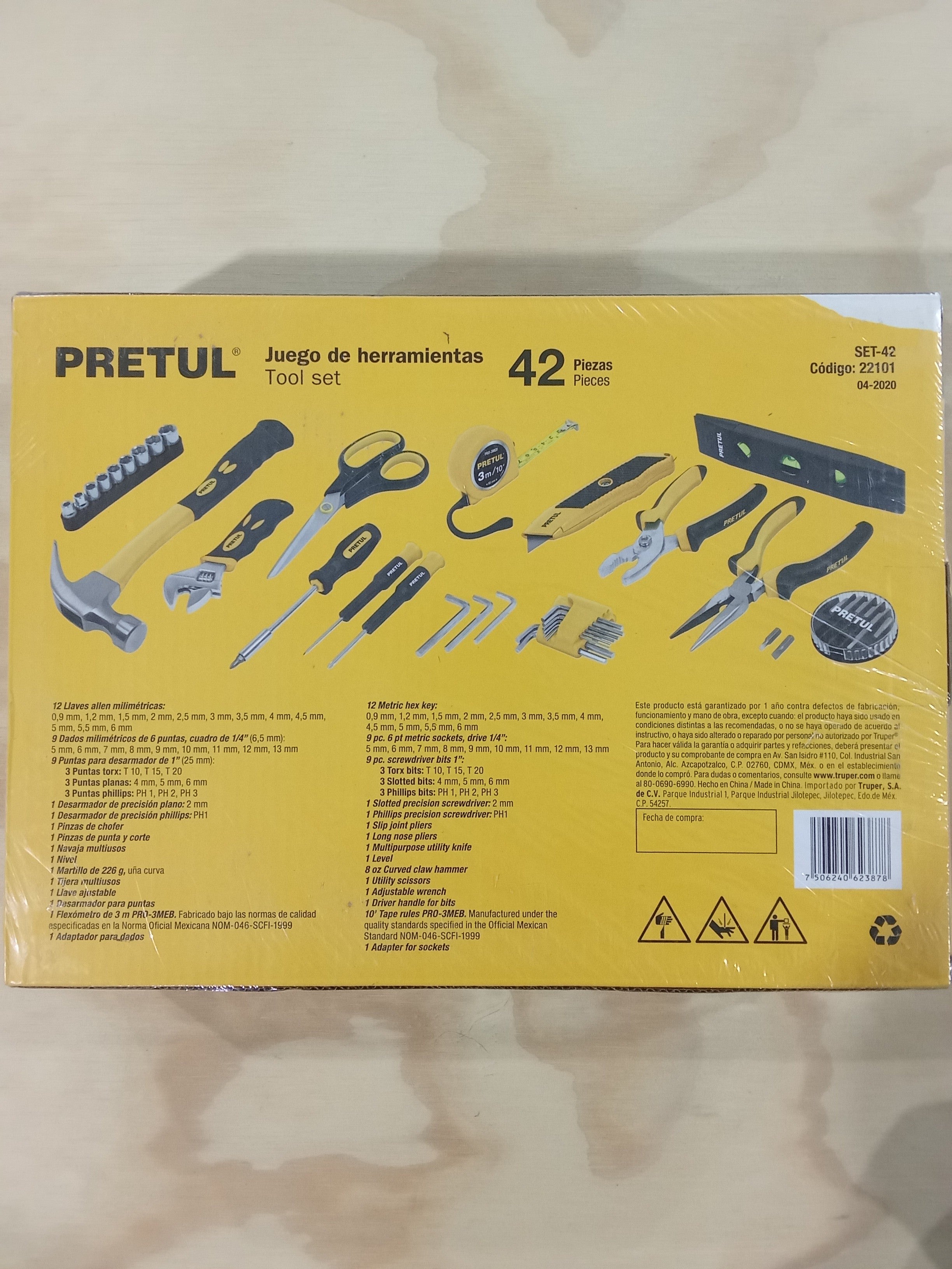 Set Herramientas 42Pcs - Pretul
