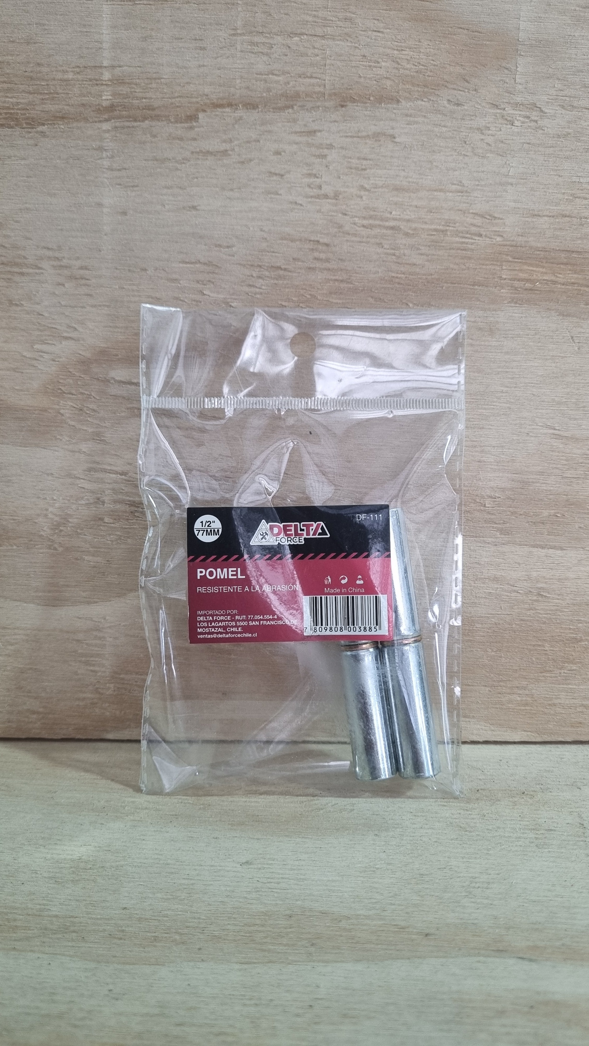 Pomel 1/2" resistente a la abrasión