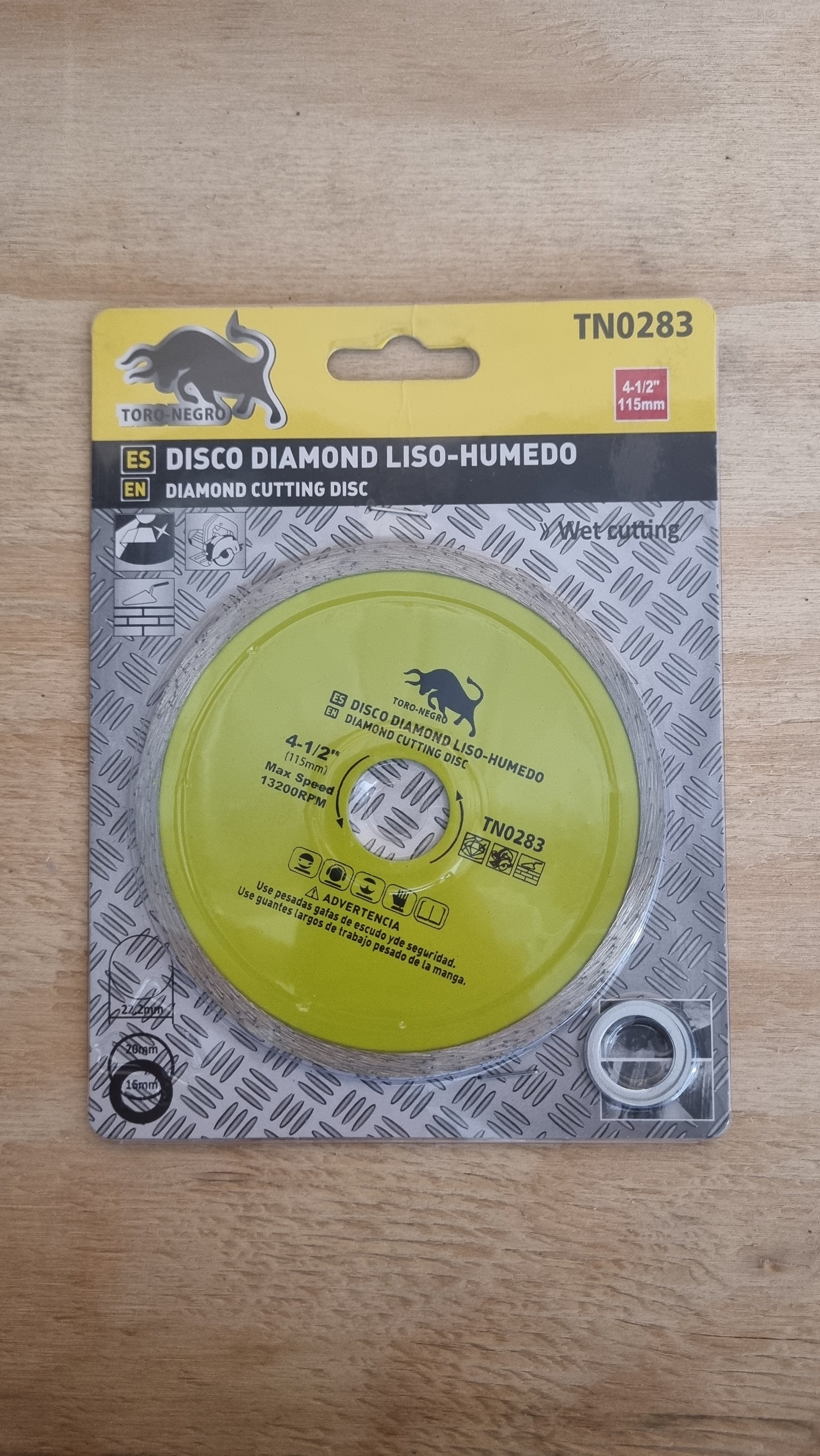 Disco Diamond Liso Humedo 4½