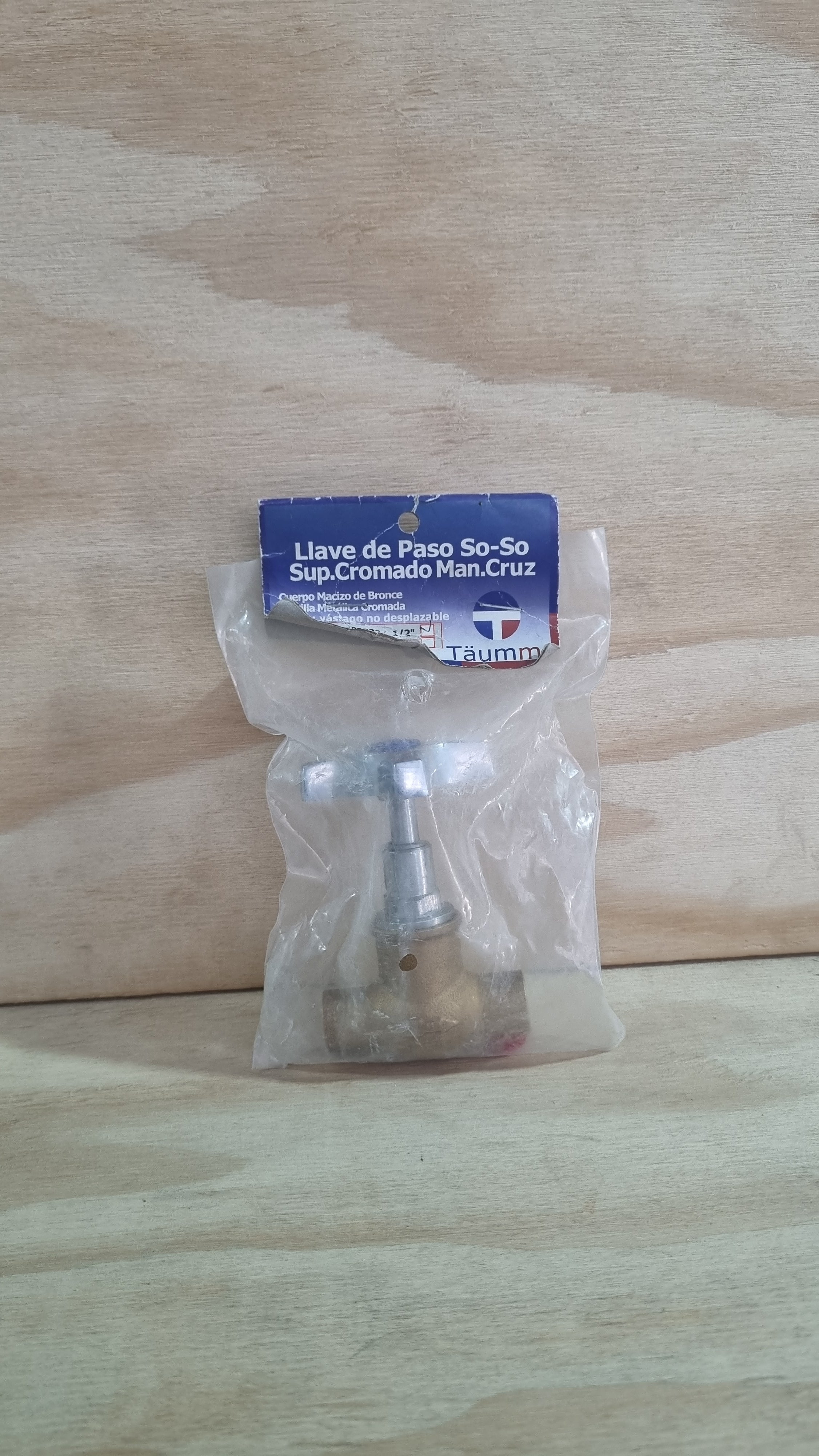 Llave De Paso Baño 1/2"