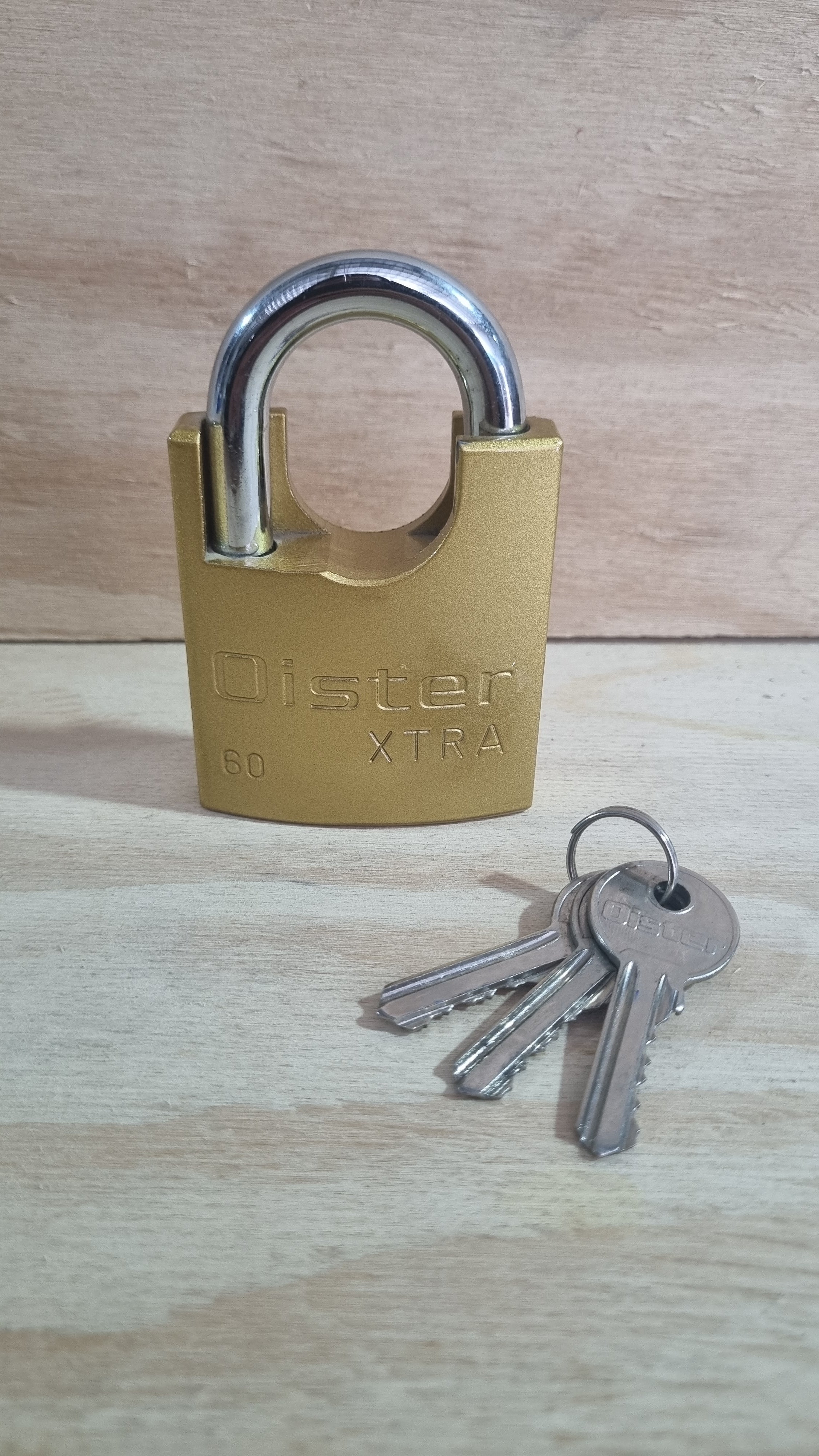 Candado hombro bronce 60mm