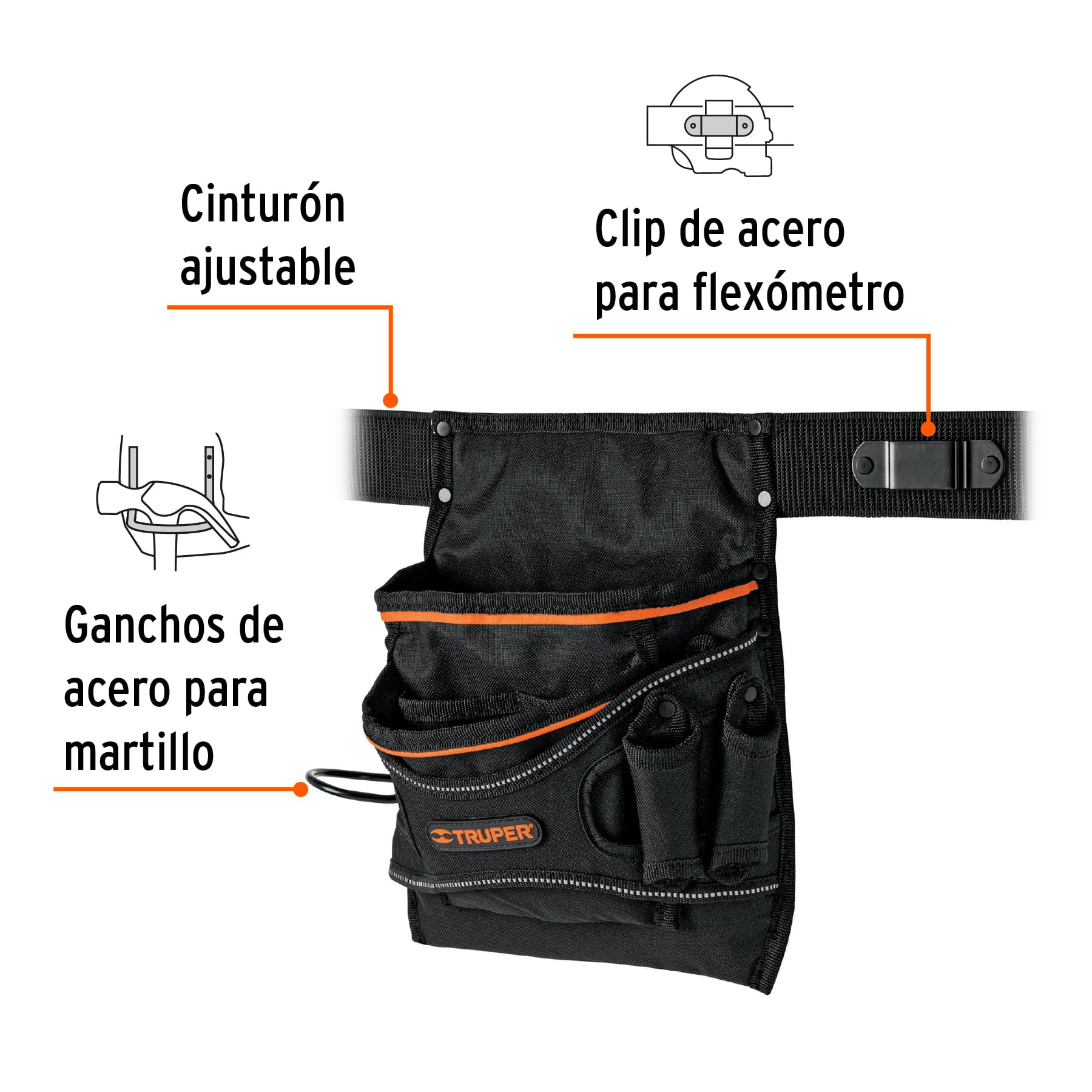 Porta Herramientas 13 compartimientos - Truper