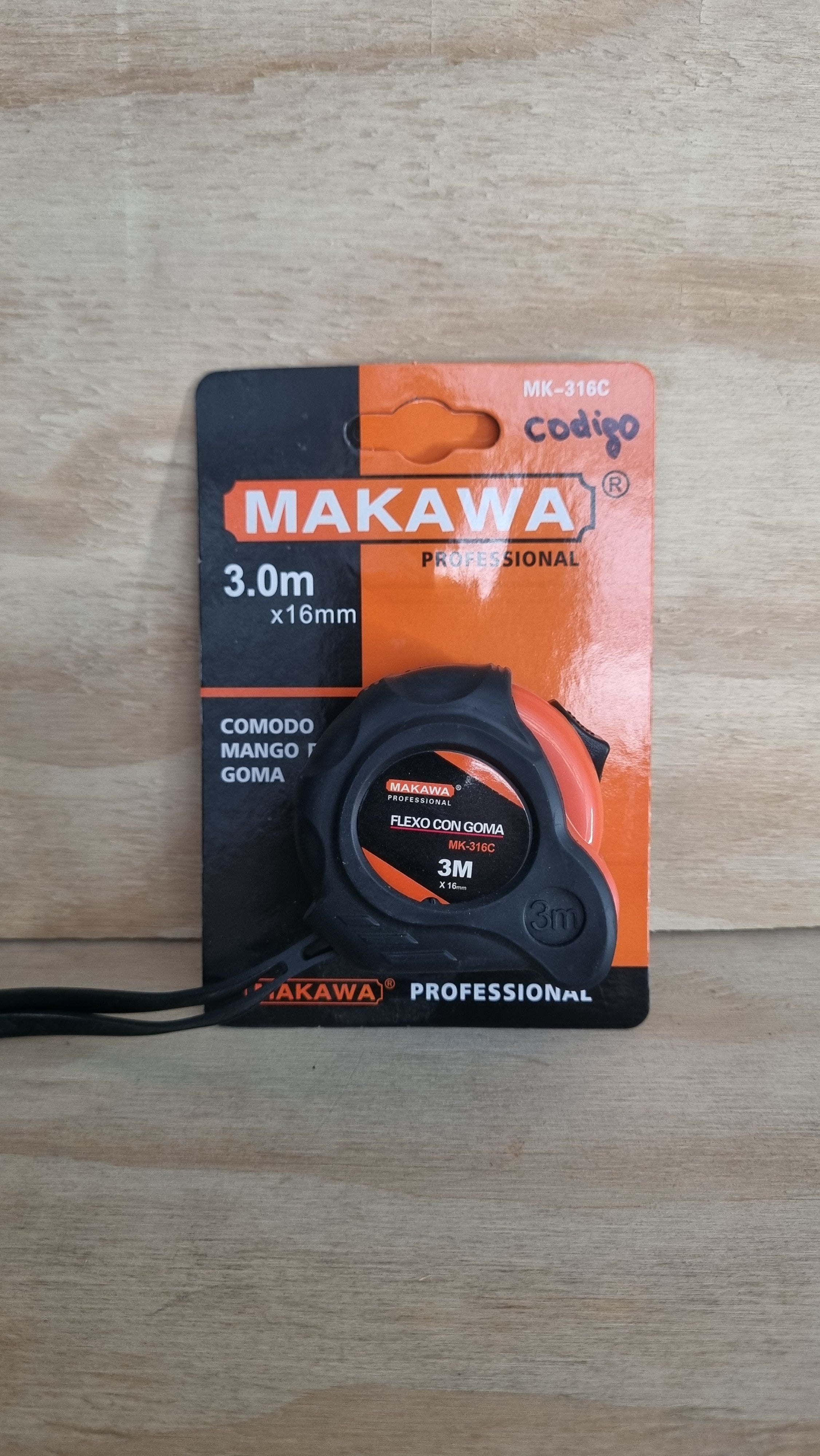 Cinta Métrica 3m x 16mm