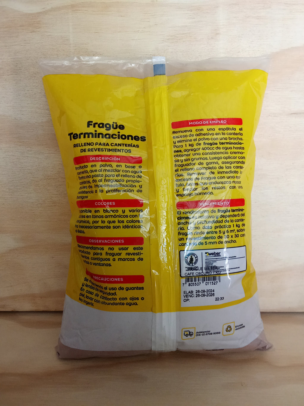 Fragüe Weber - Café Oscuro 1 Kilo