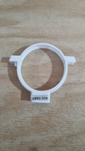 Abrazadera Tubo Bajada Canaleta Blanco 80mm
