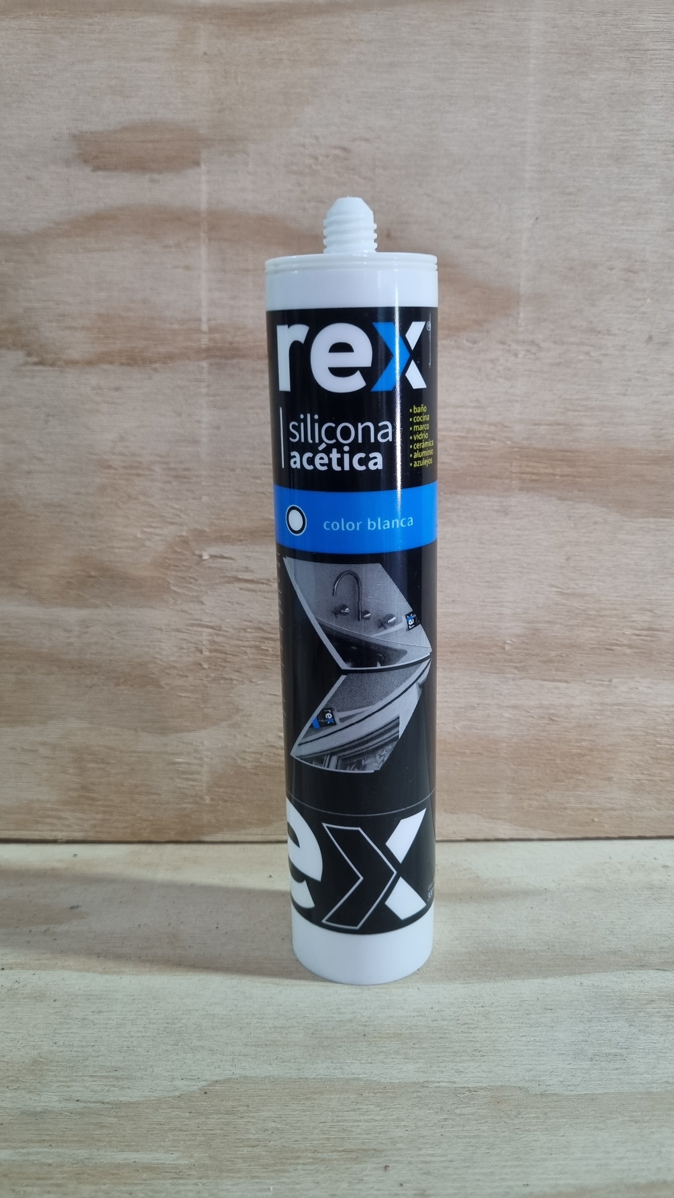 Silicona Acética Blanca 300ml