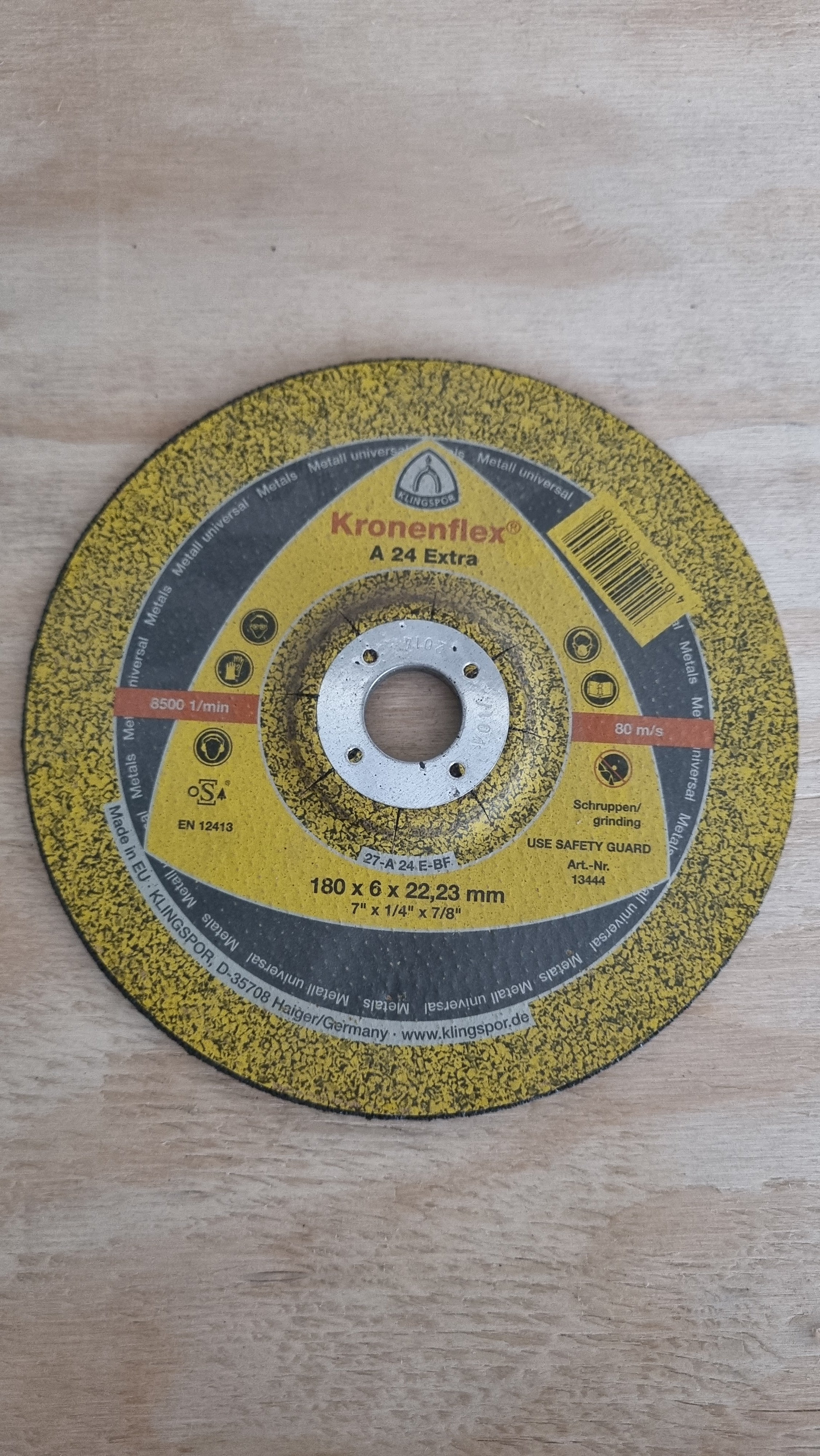 Disco De Debaste 7"